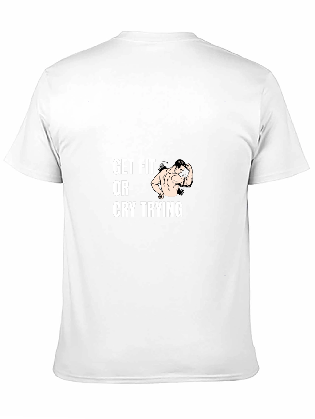 Get Fit T-Shirt - Black Workout Tee