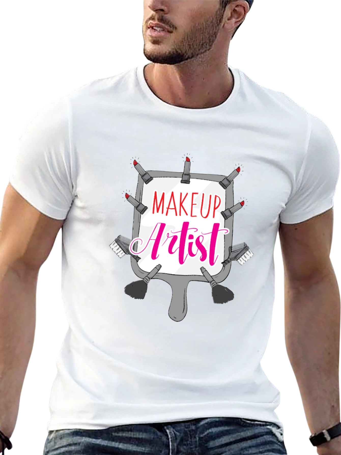 Makeup Artist Graphic T-Shirt