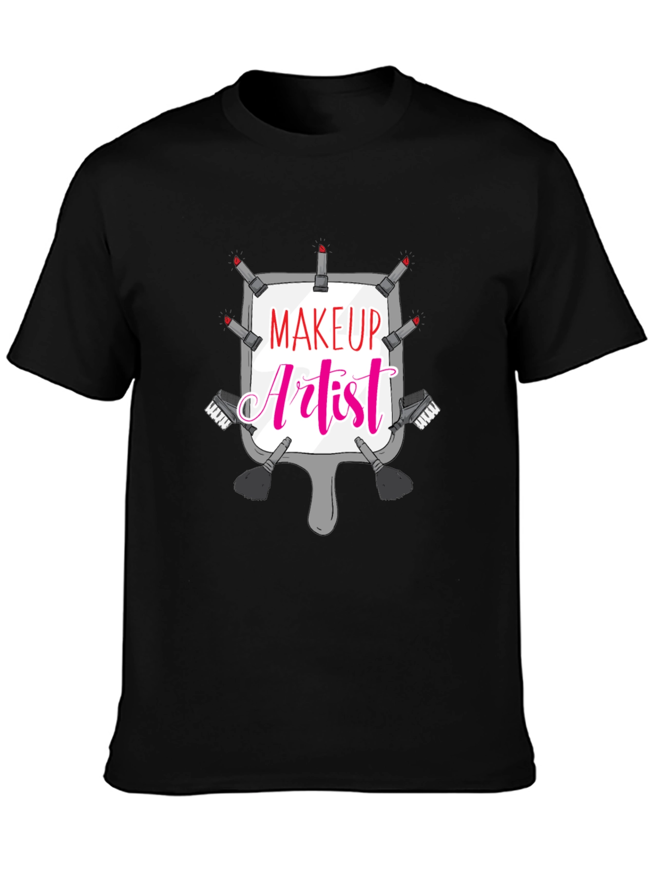 Makeup Artist Graphic T-Shirt