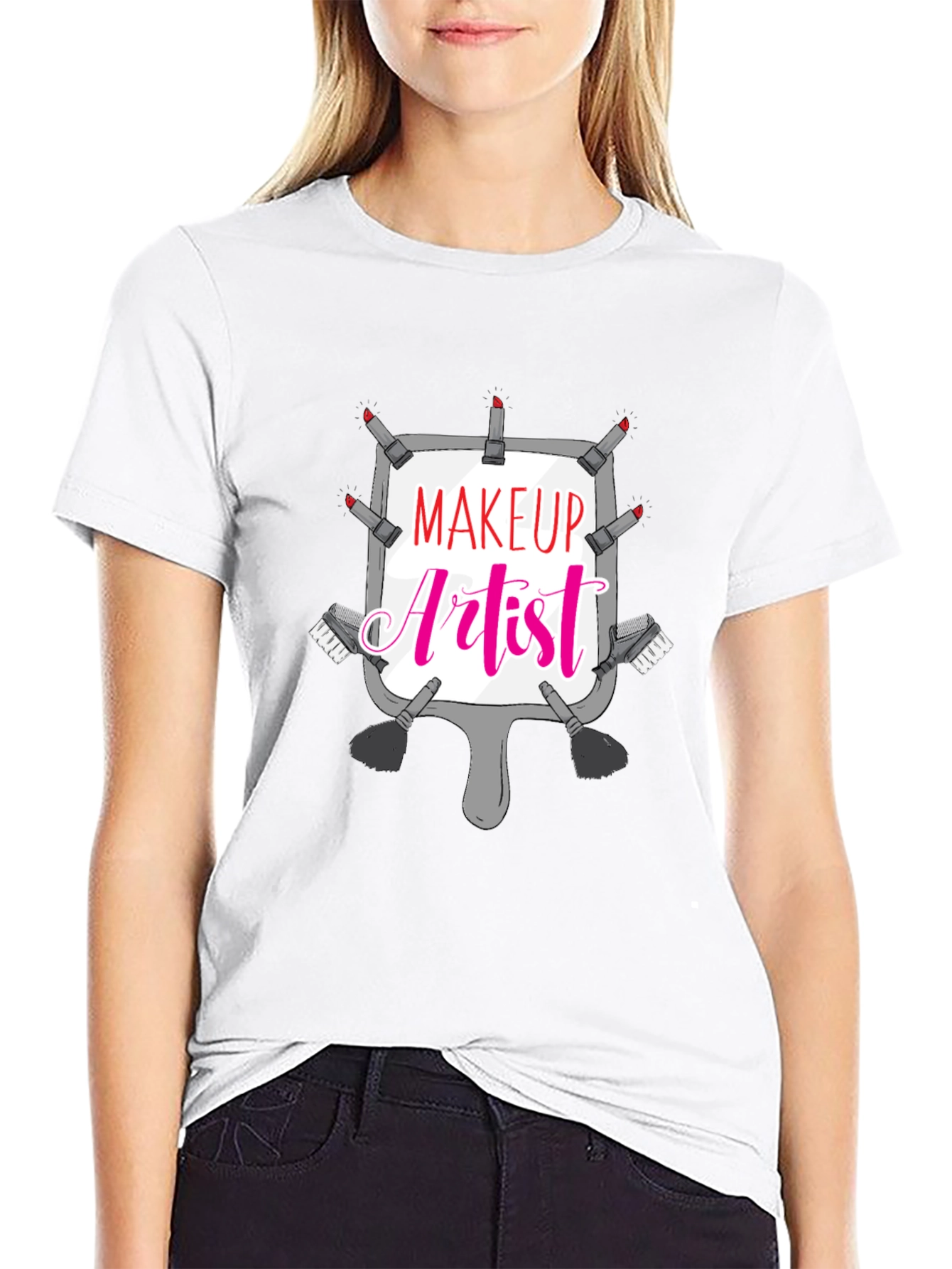 Makeup Artist Graphic T-Shirt