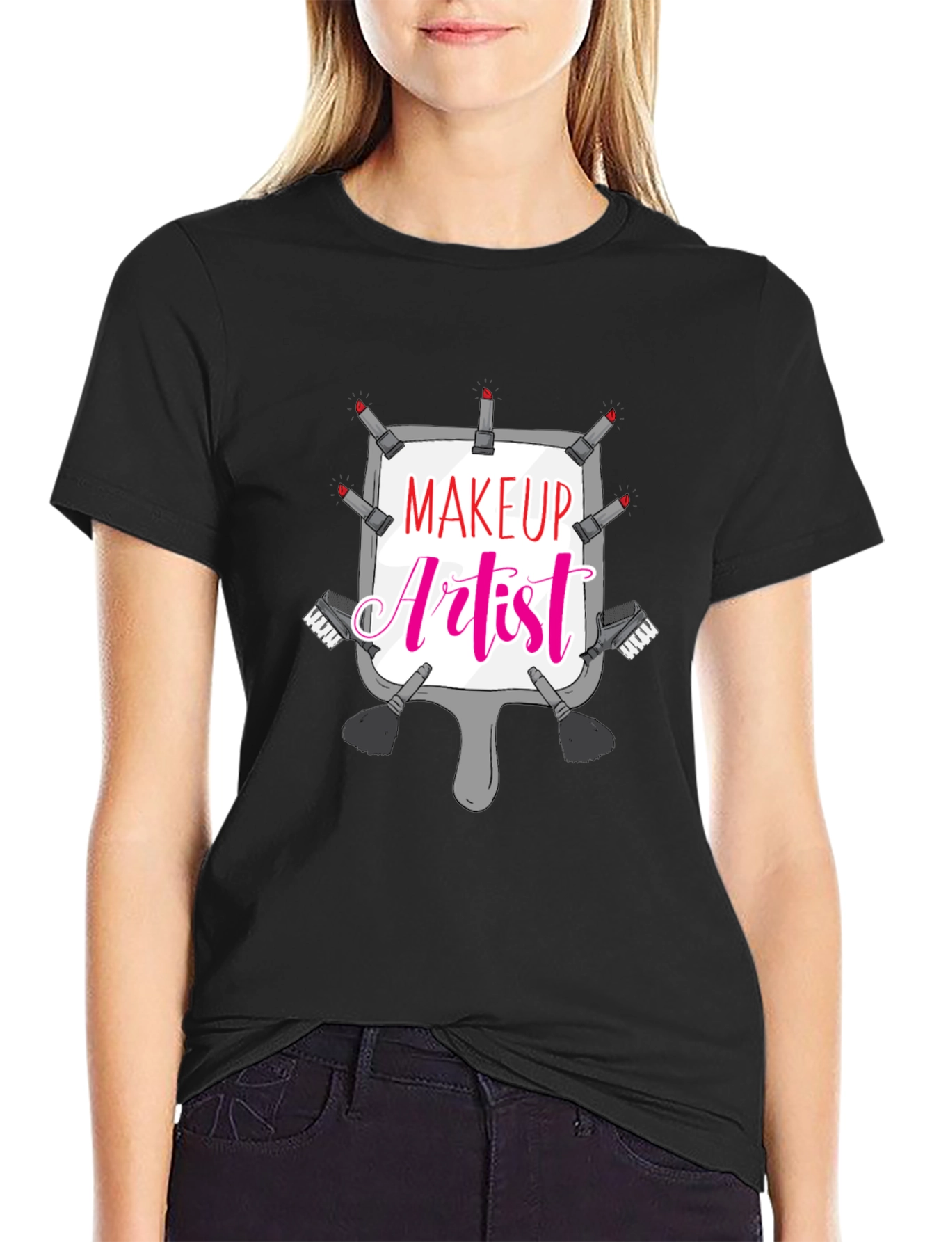 Makeup Artist Graphic T-Shirt