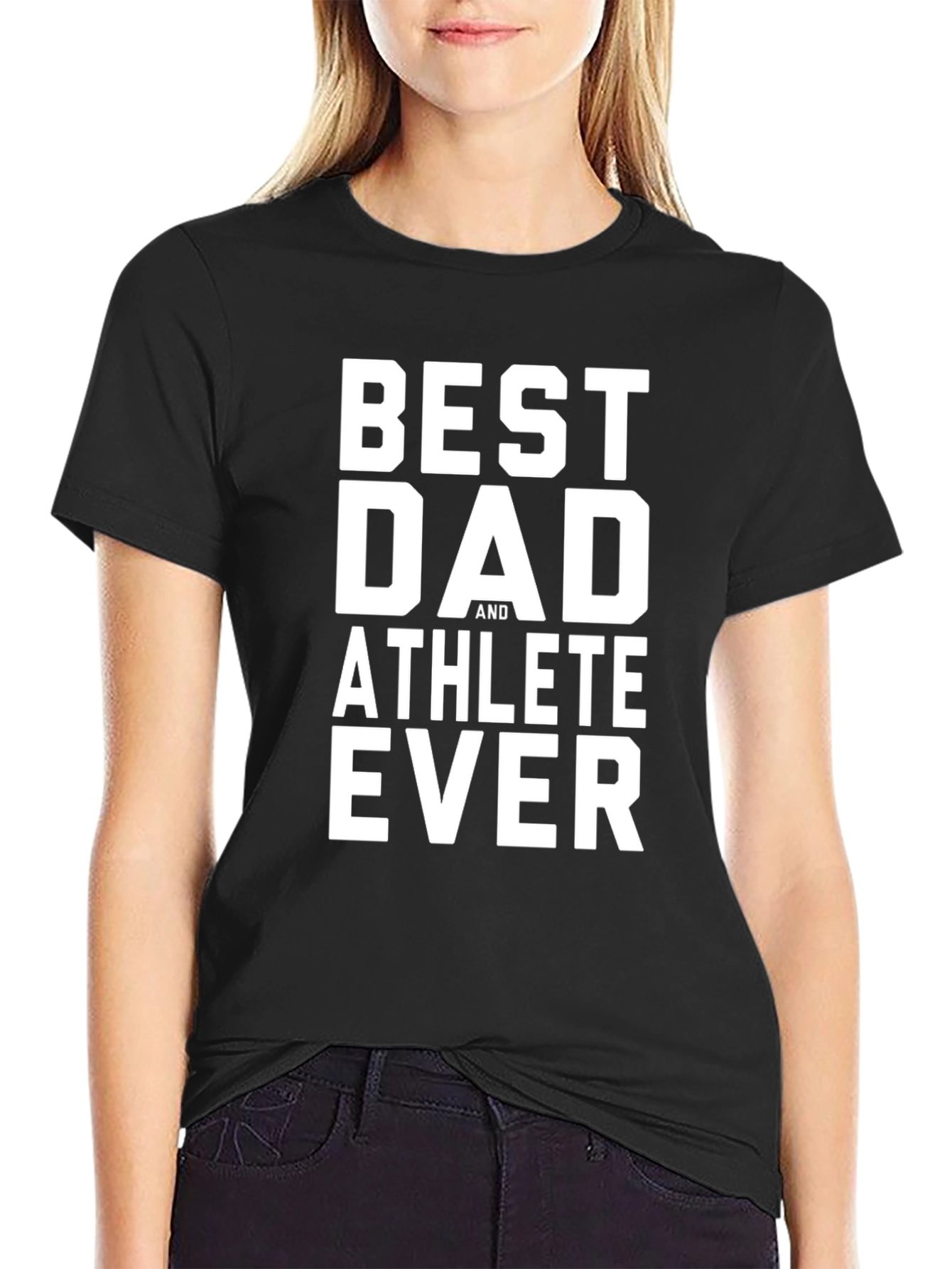 Best Dad Athlete Ever T-Shirt