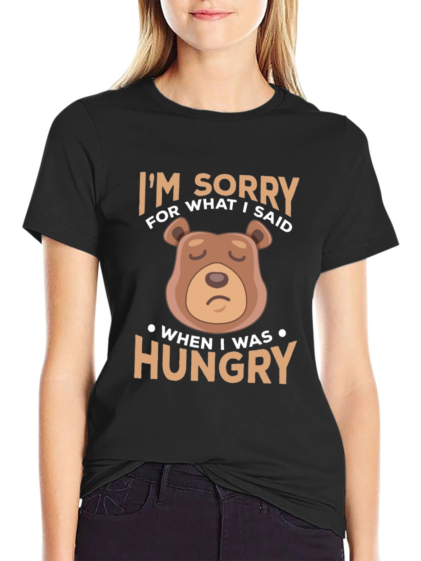Funny Hungry Bear T-Shirt