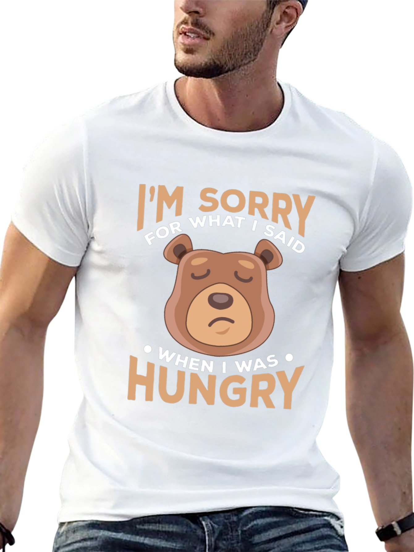 Funny Hungry Bear T-Shirt