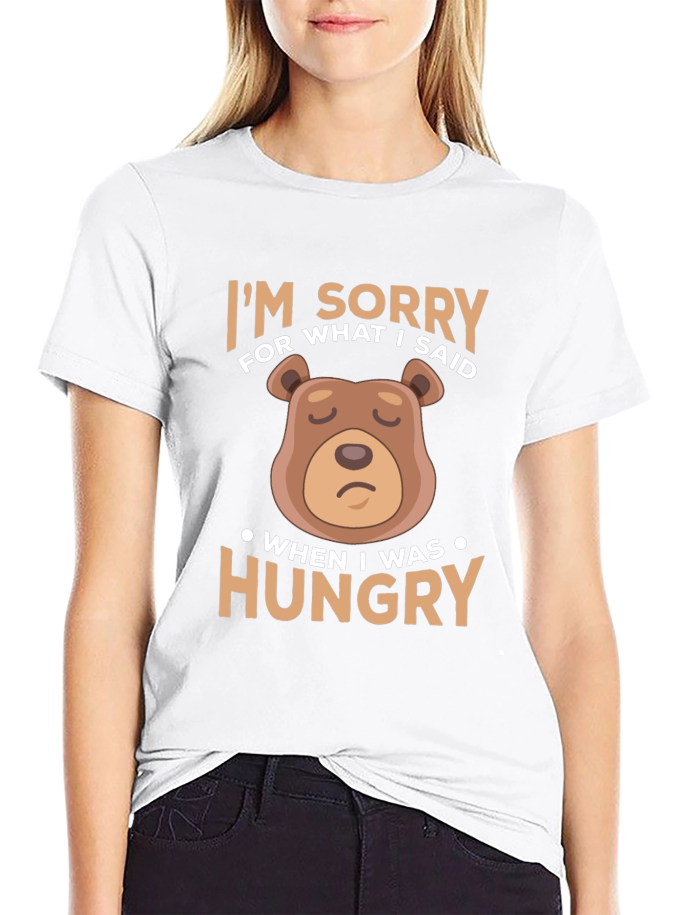 Funny Hungry Bear T-Shirt