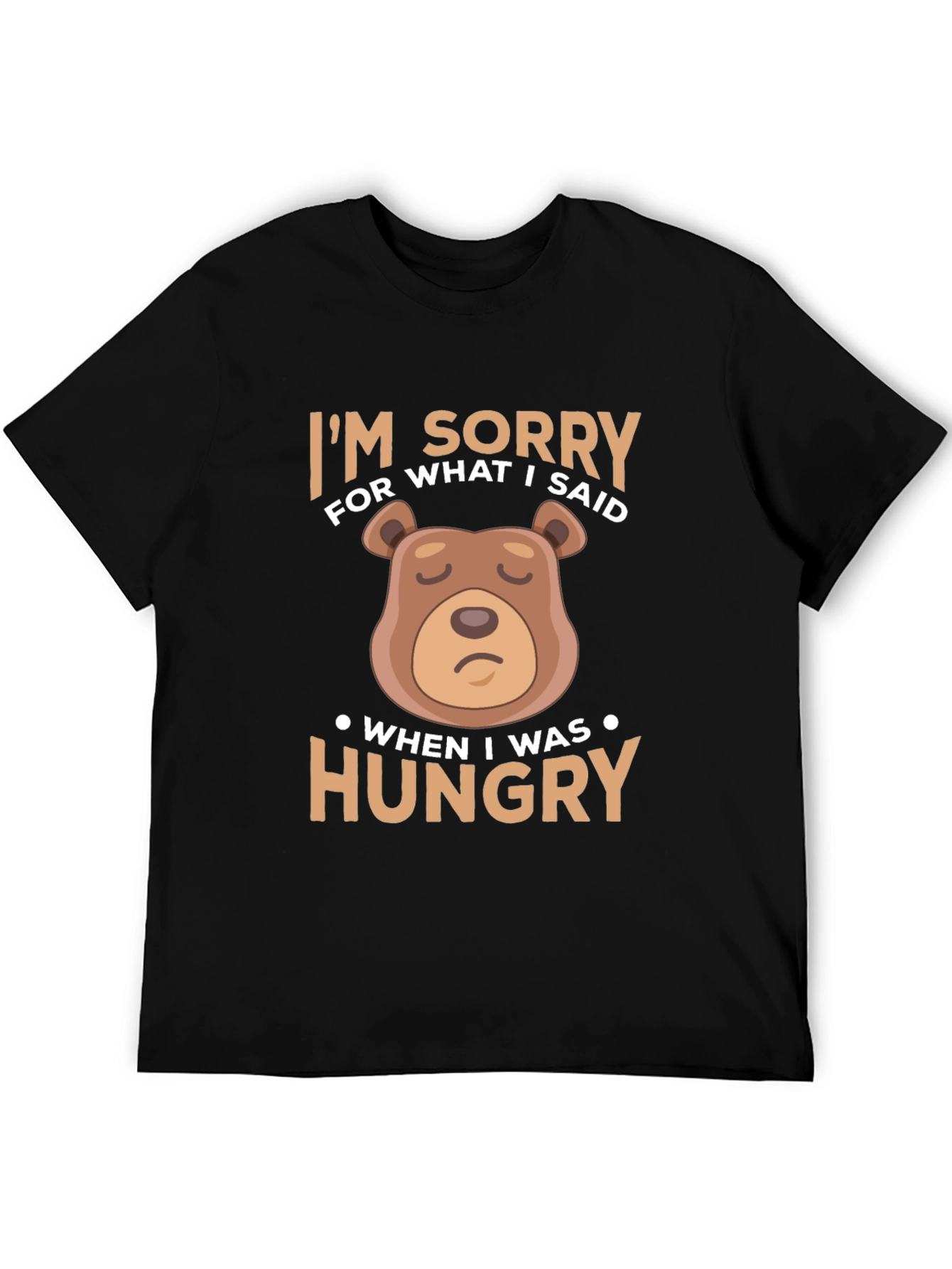 Funny Hungry Bear T-Shirt