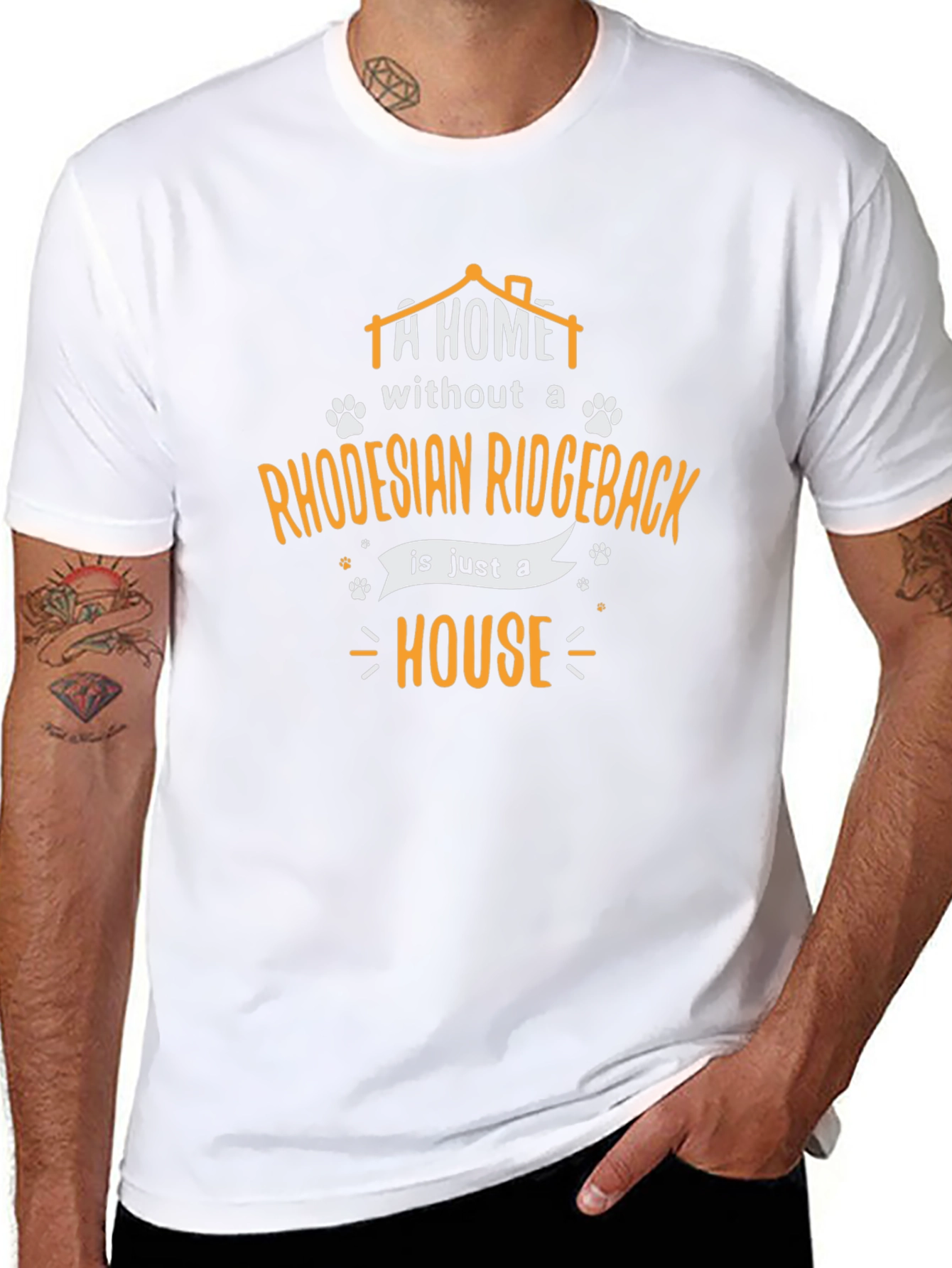 Rhodesian Ridgeback Home T-Shirt