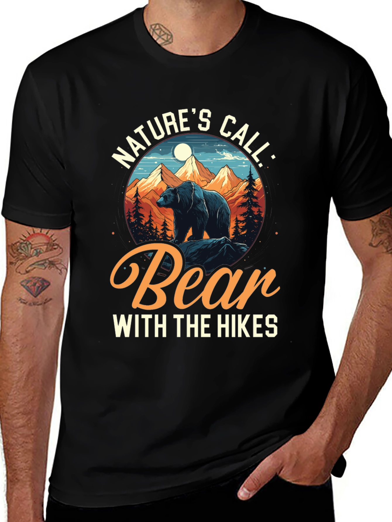 Natures Call Bear Hike T-Shirt