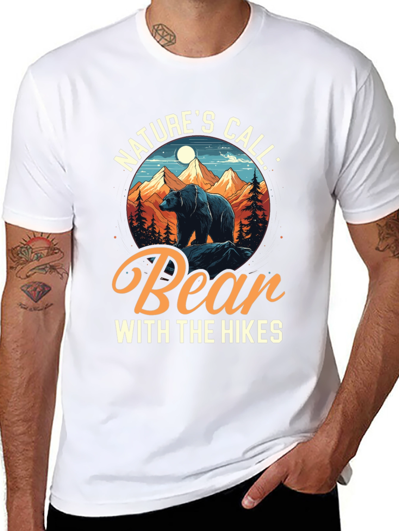 Natures Call Bear Hike T-Shirt