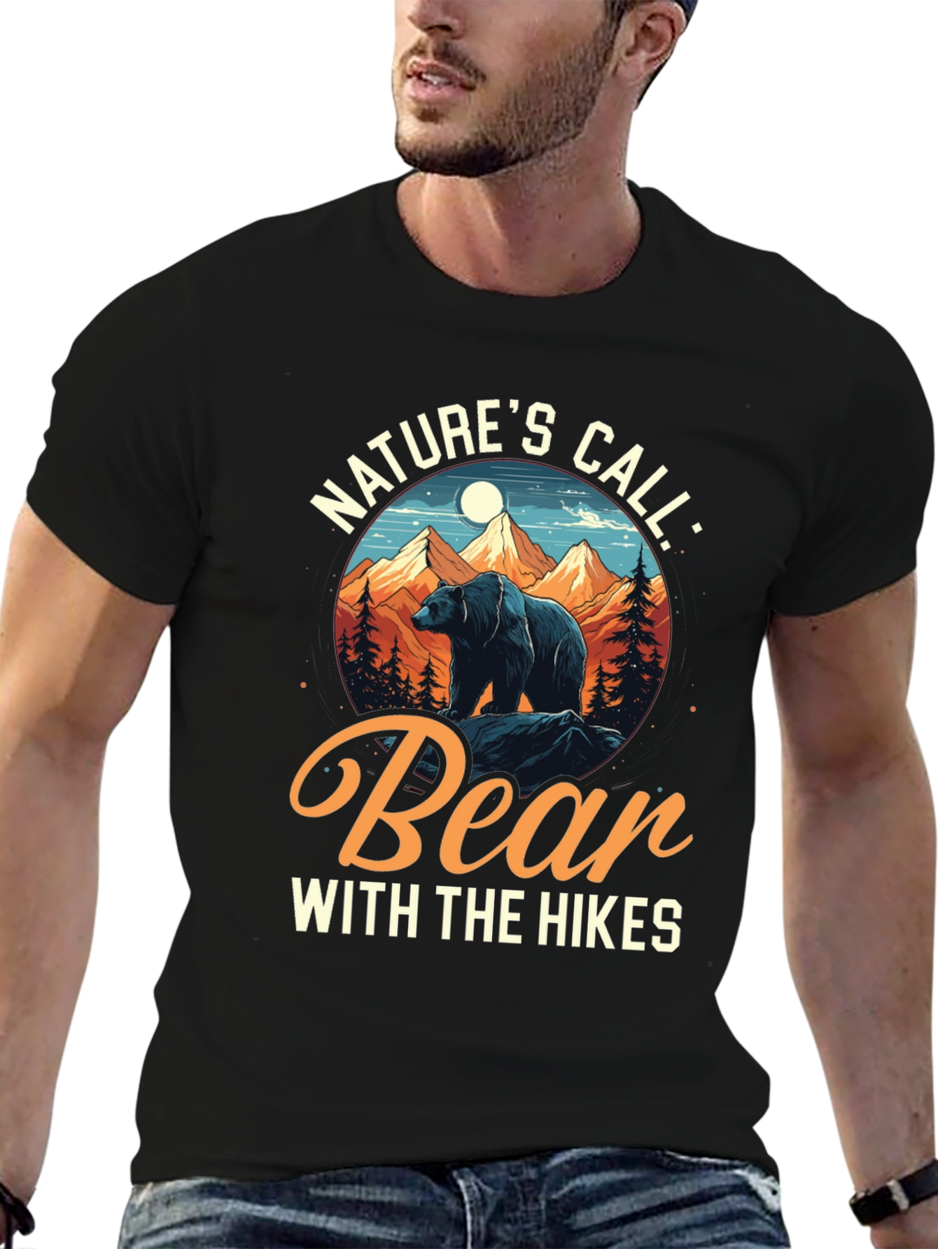 Natures Call Bear Hike T-Shirt