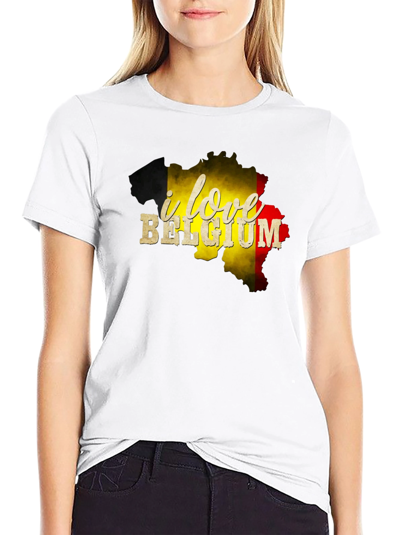 I Love Belgium T-Shirt - Country Pride