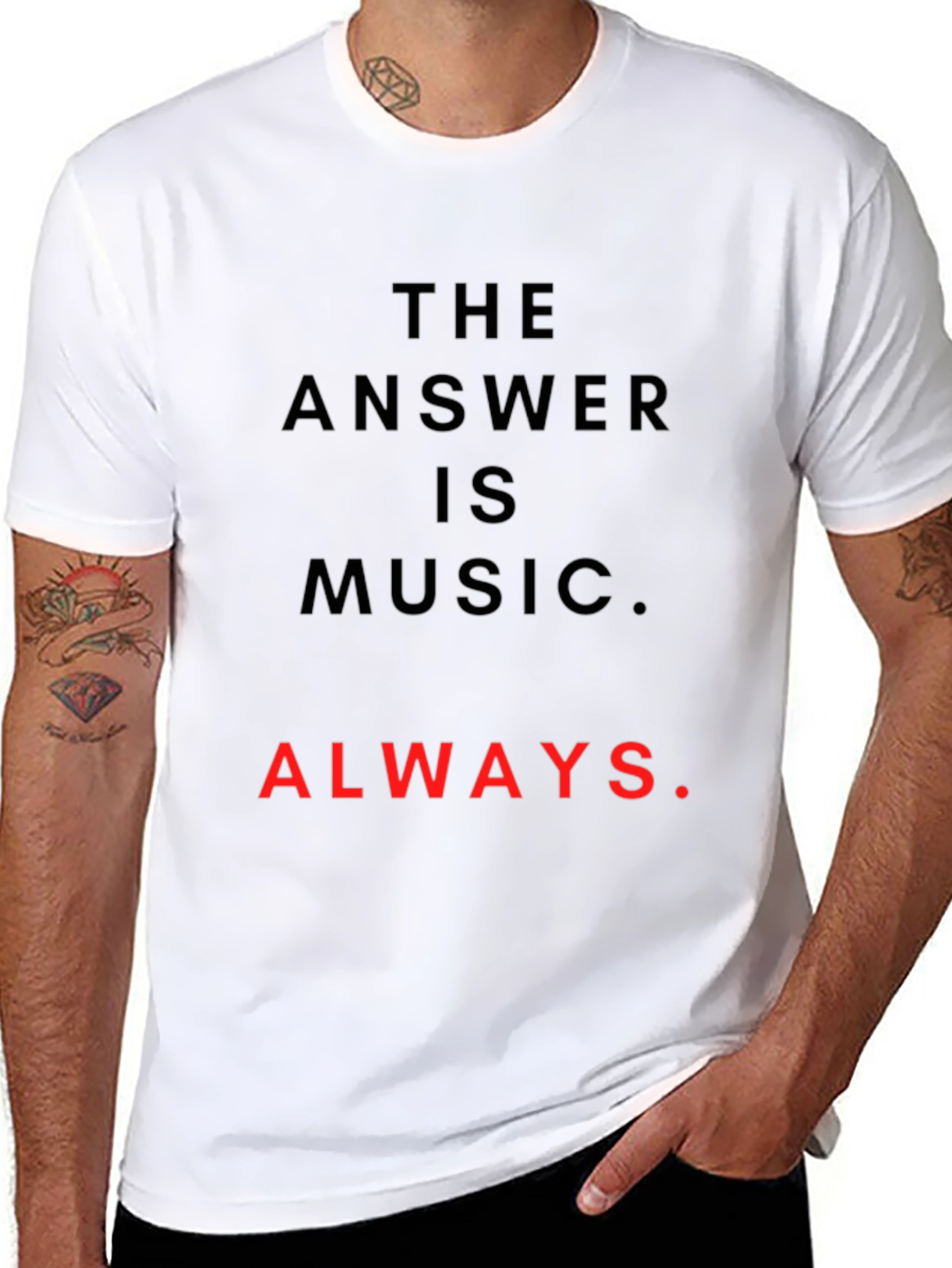 Music is Always the Answer T-Shirt