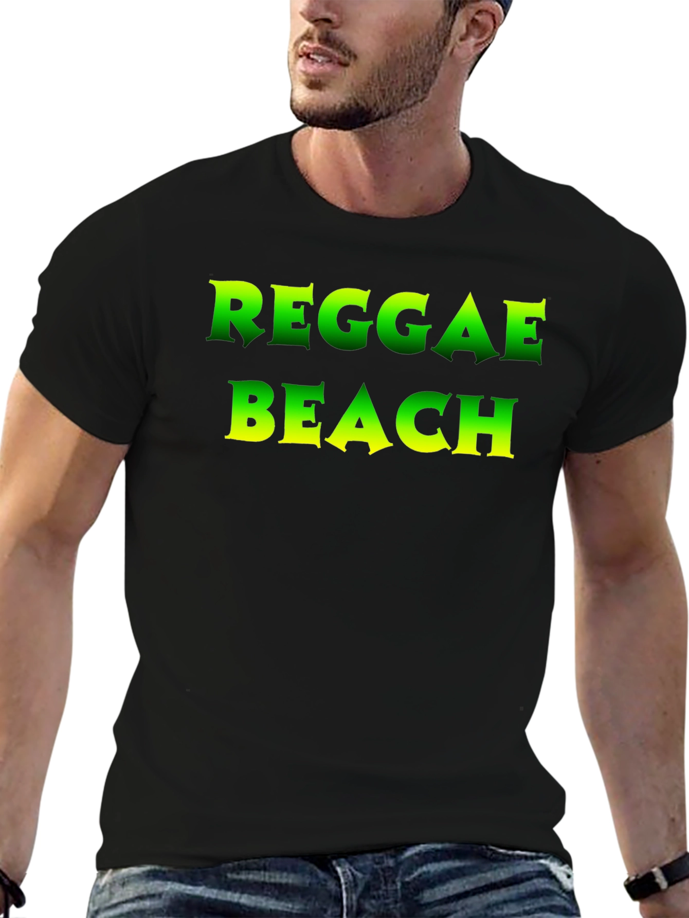 Reggae Beach Graphic T-Shirt