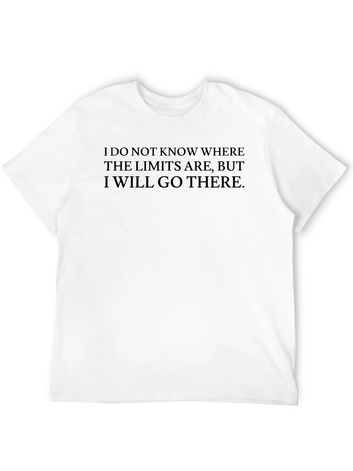 Motivational Graphic Tee - Limits