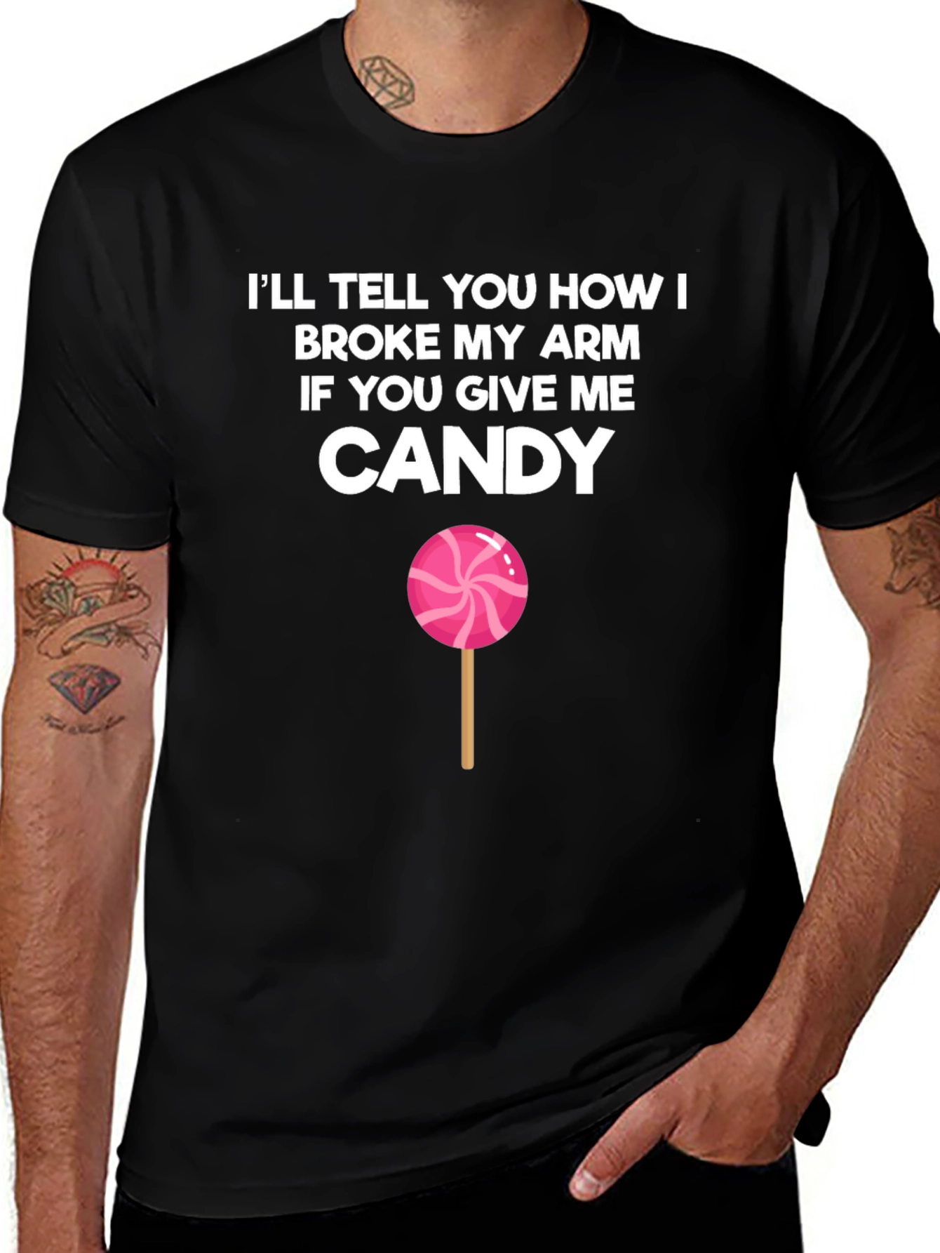 Candy Arm Broken T-Shirt