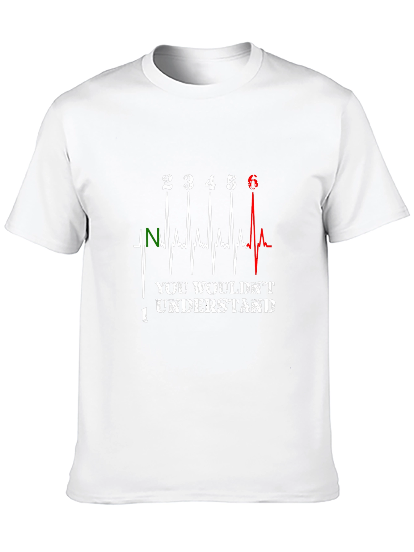 Motorcycle Gear Shift Pattern T-Shirt