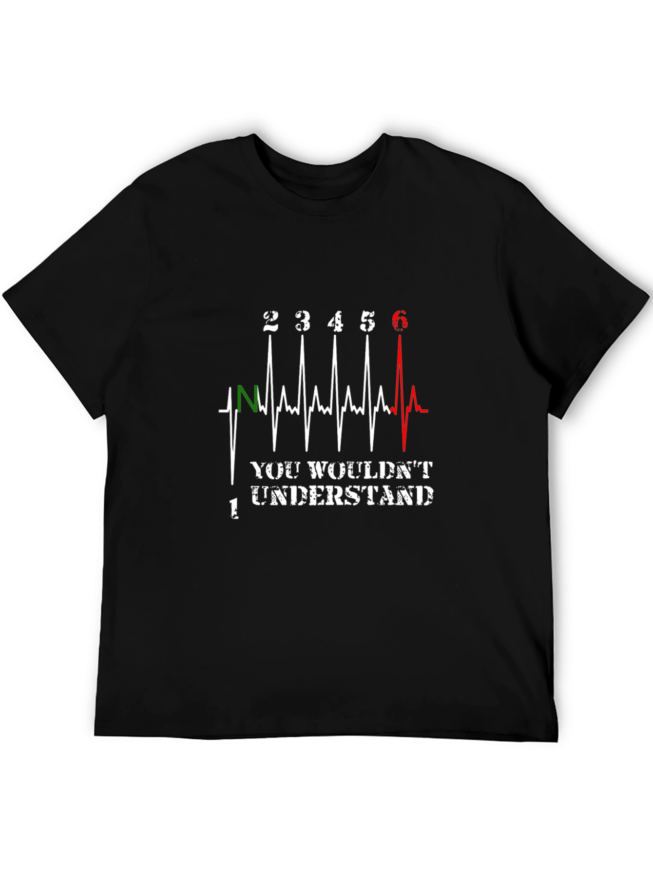 Motorcycle Gear Shift Pattern T-Shirt