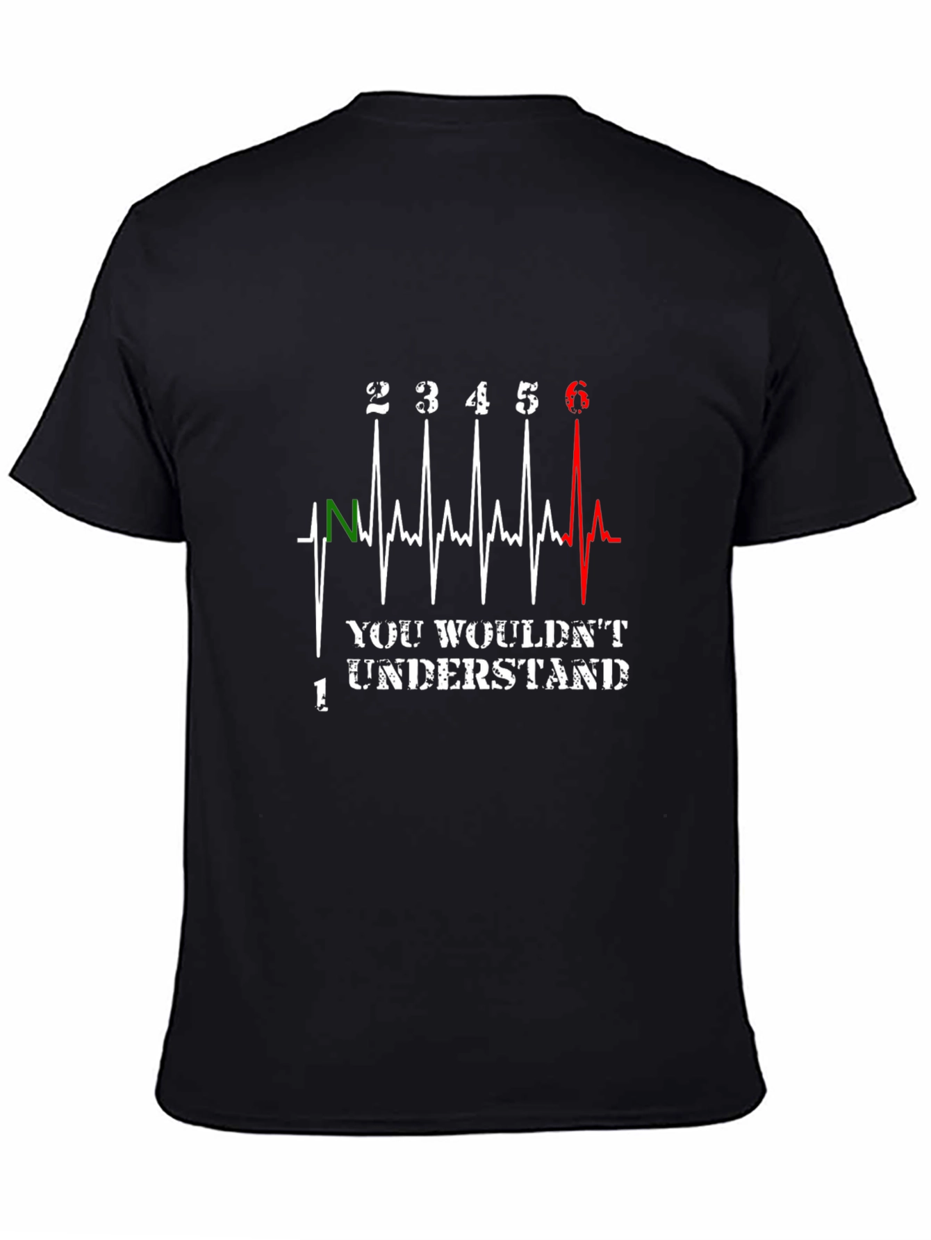 Motorcycle Gear Shift Pattern T-Shirt