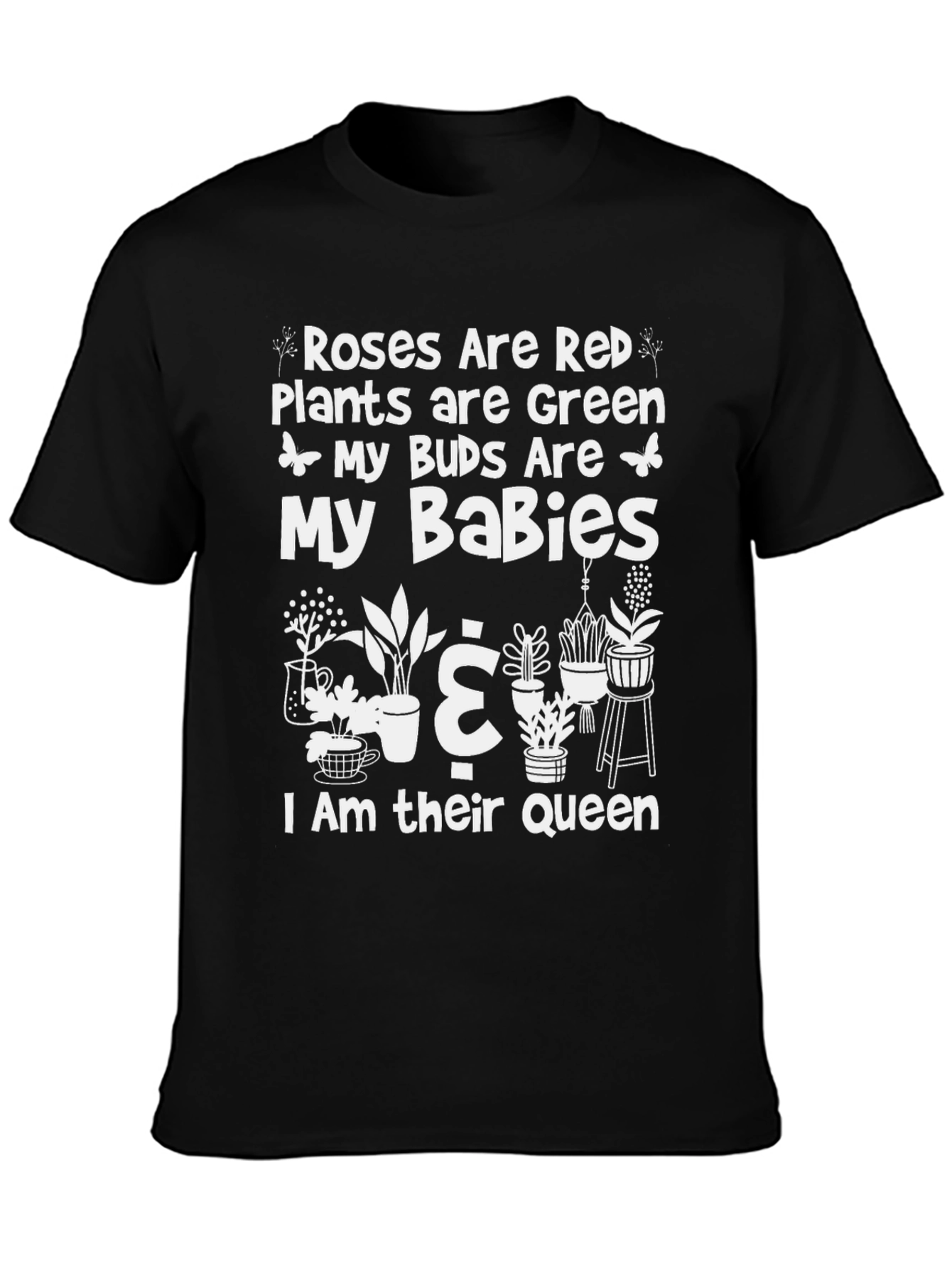 Roses Are Red T-Shirt - Plant Lover