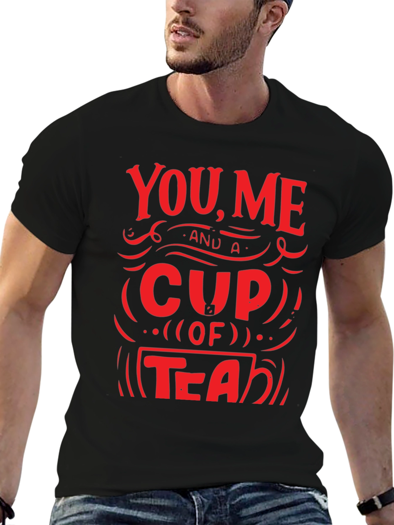 You Me and A Cup of Tea Graphic T-Shirt