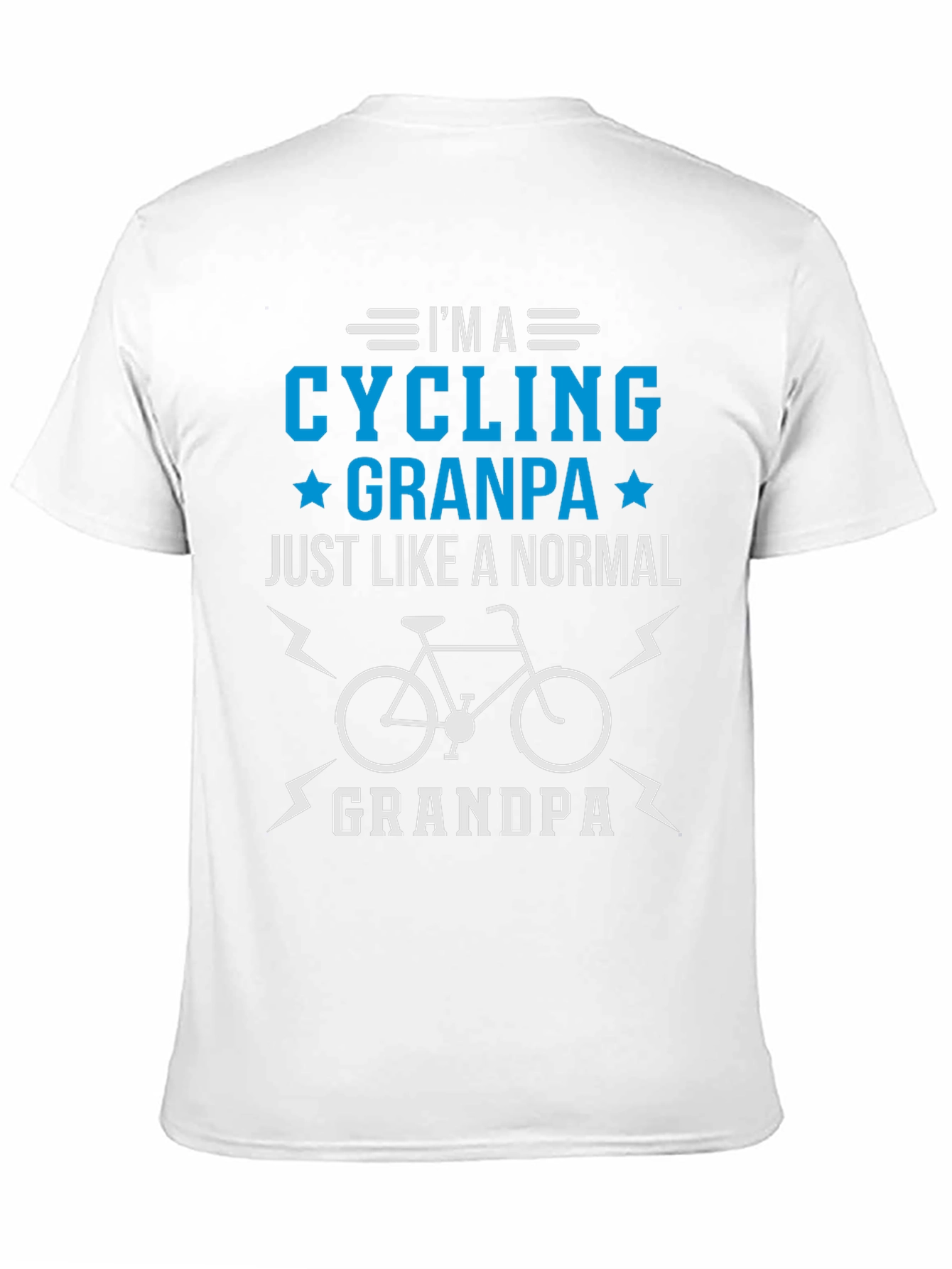 Cycling Grandpa T-Shirt - Cool Gift for Grandfathers