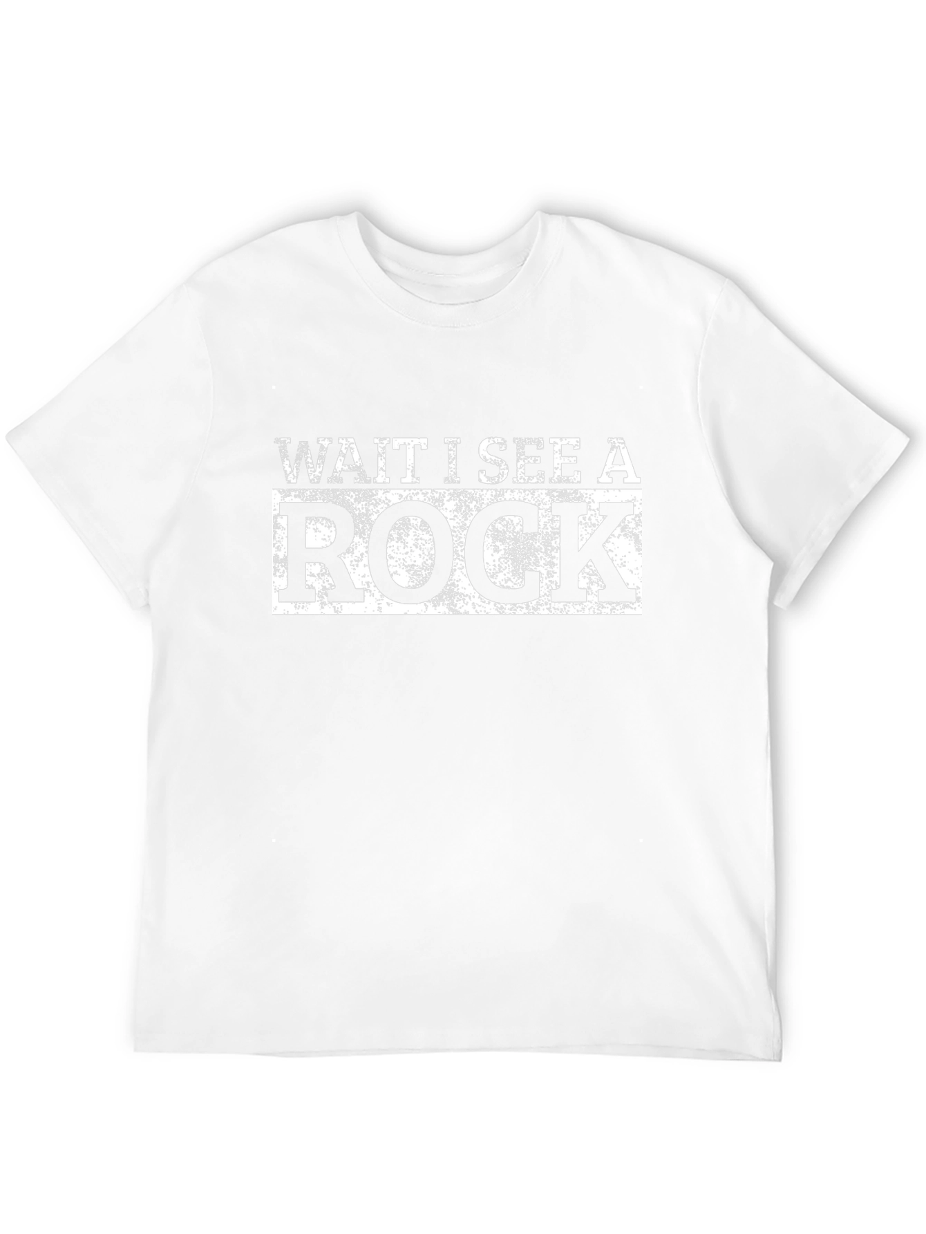 Wait I See A Rock Funny Geology T-Shirt