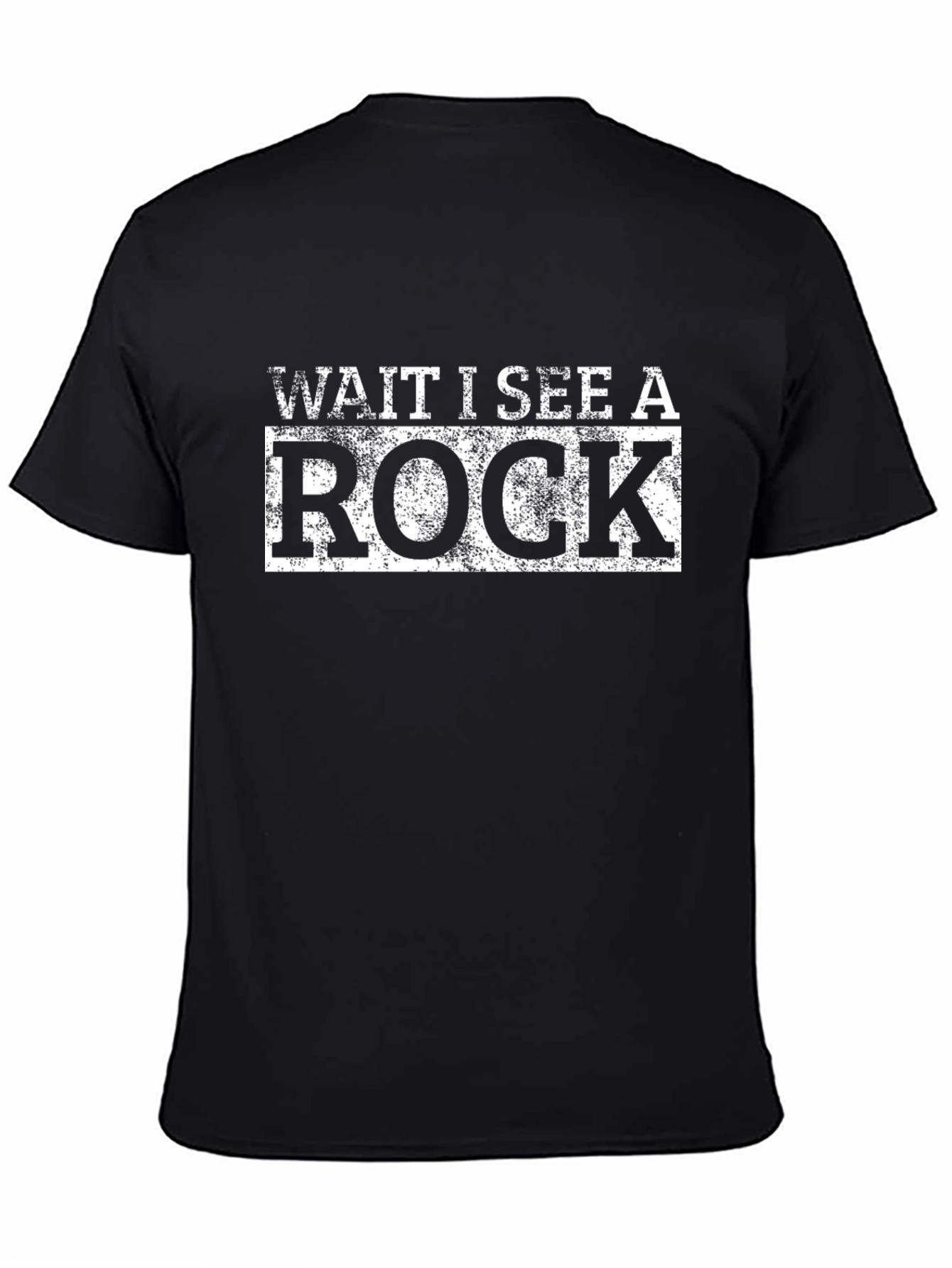 Wait I See A Rock Funny Geology T-Shirt
