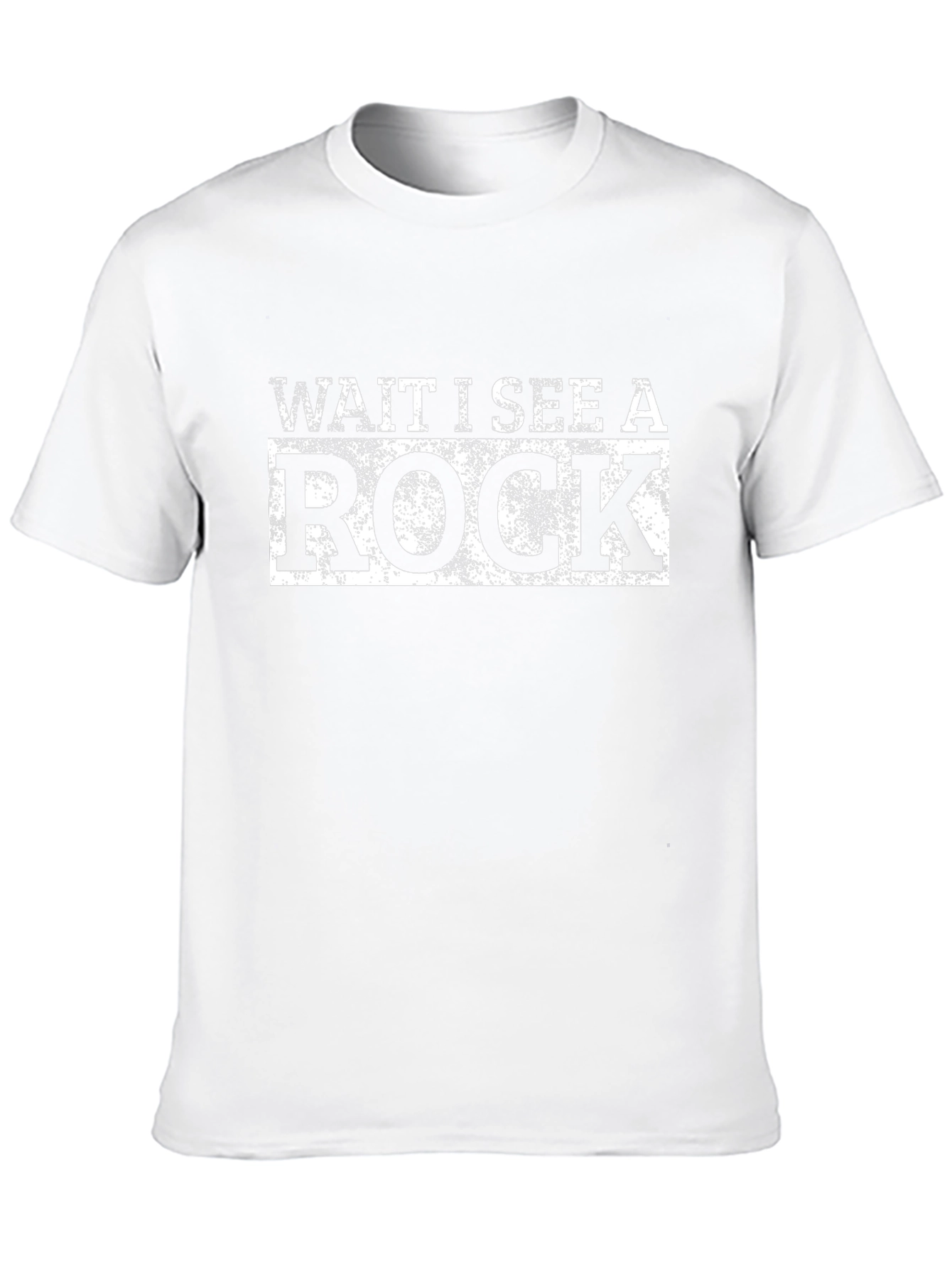 Wait I See A Rock Funny Geology T-Shirt