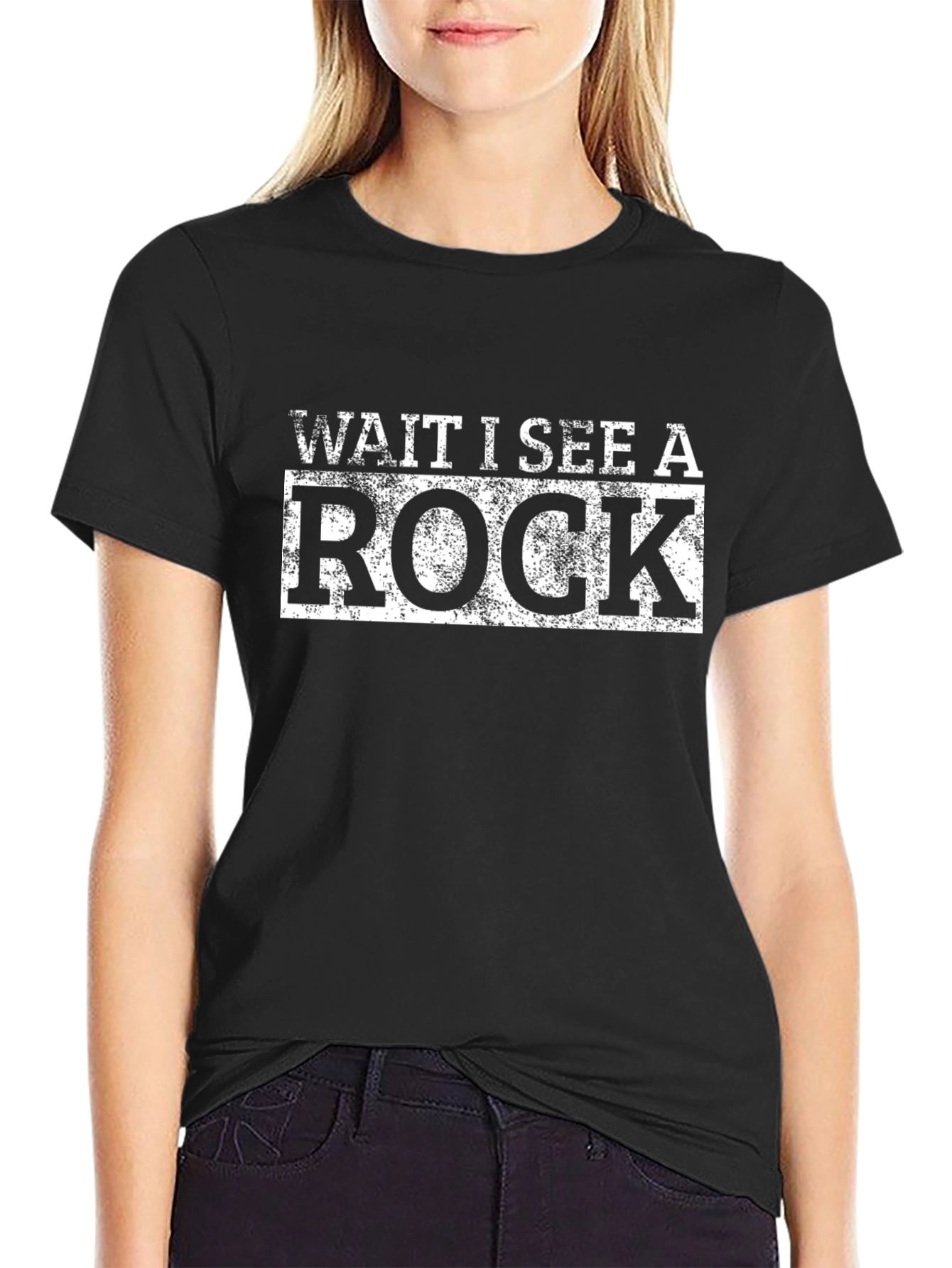 Wait I See A Rock Funny Geology T-Shirt