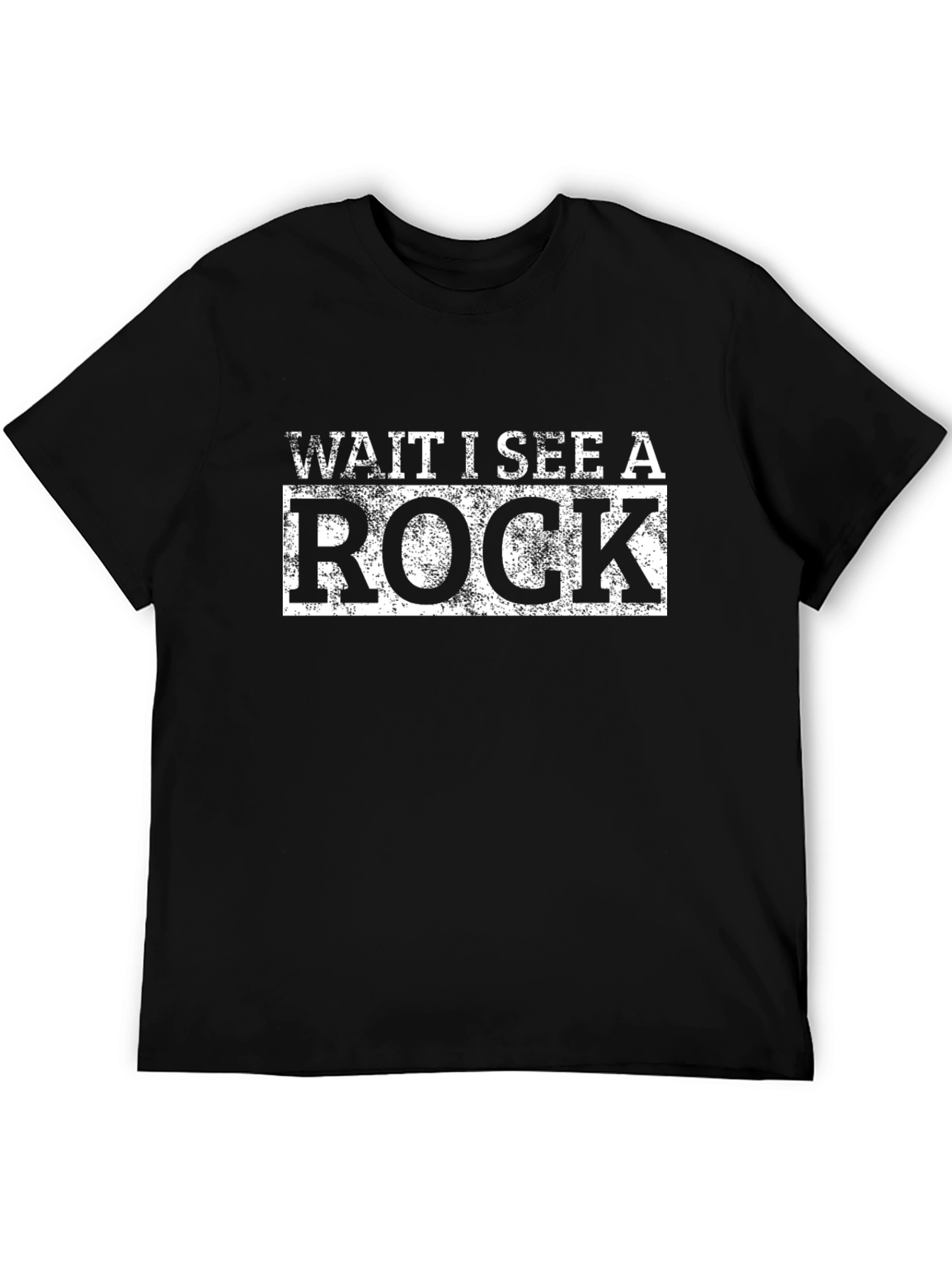 Wait I See A Rock Funny Geology T-Shirt