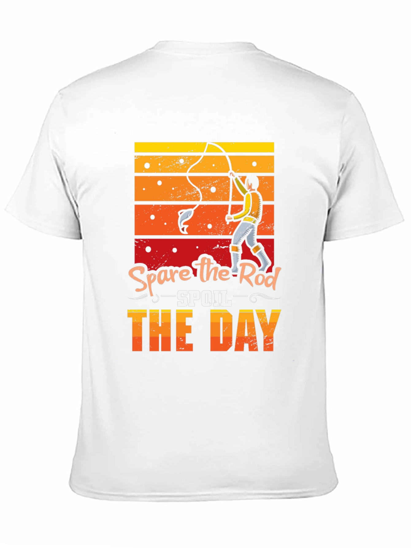 Spare the Rod Spoil the Day Fishing T-Shirt