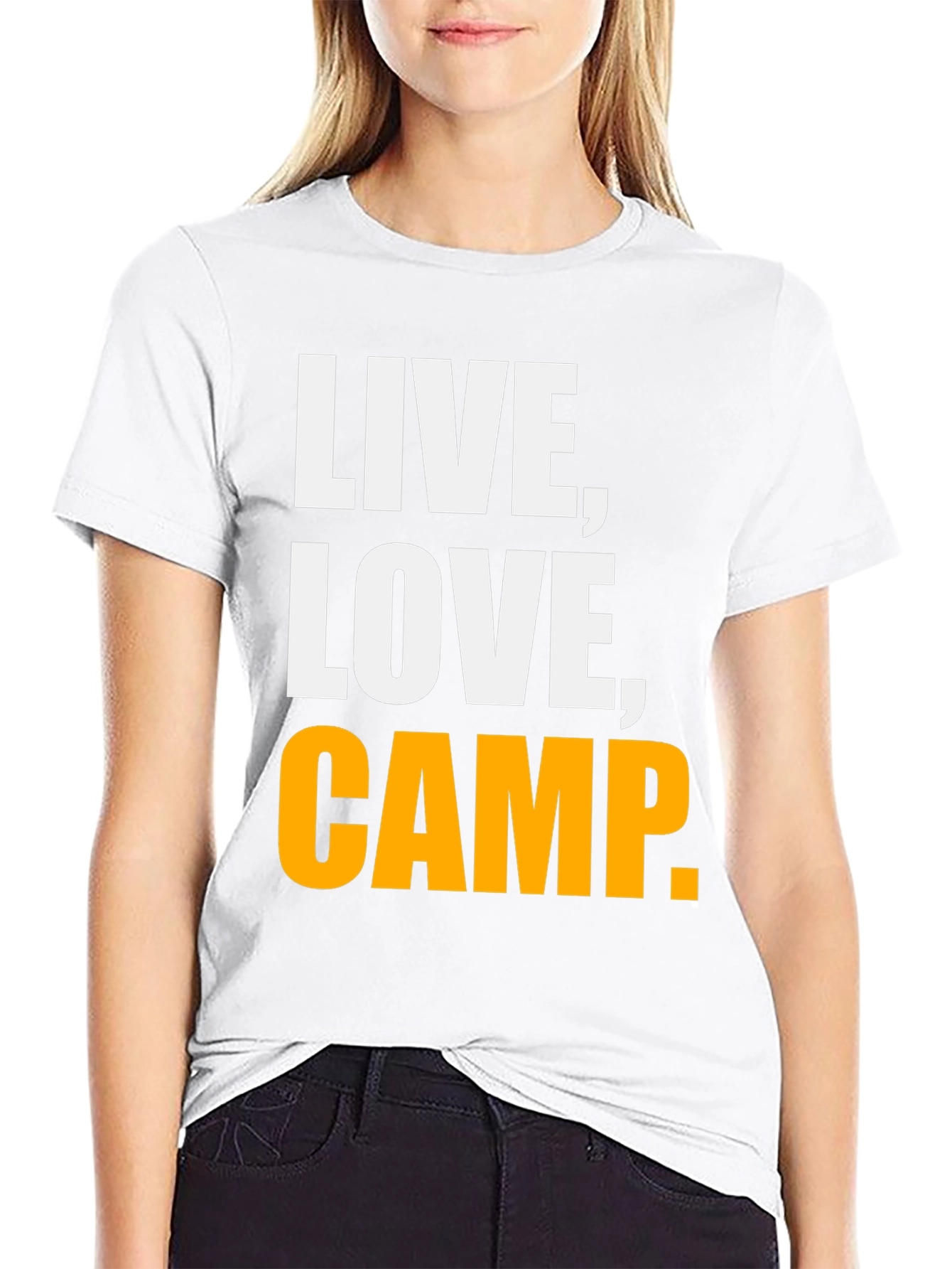 Live Love Camp Graphic T-Shirt