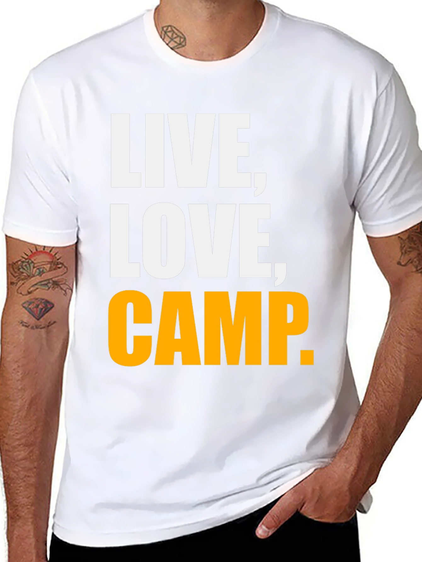 Live Love Camp Graphic T-Shirt