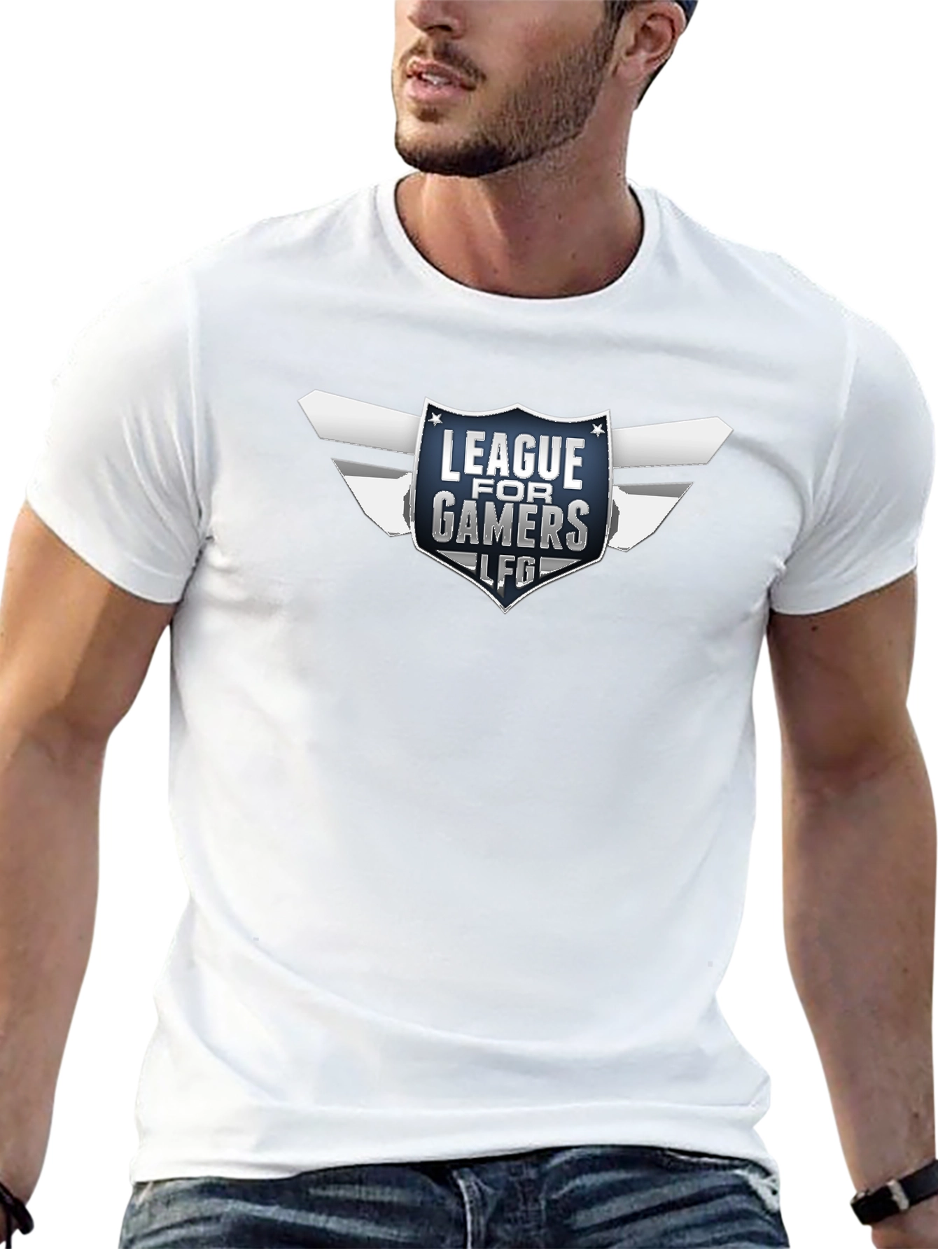 League for Gamers LFG Black T-Shirt