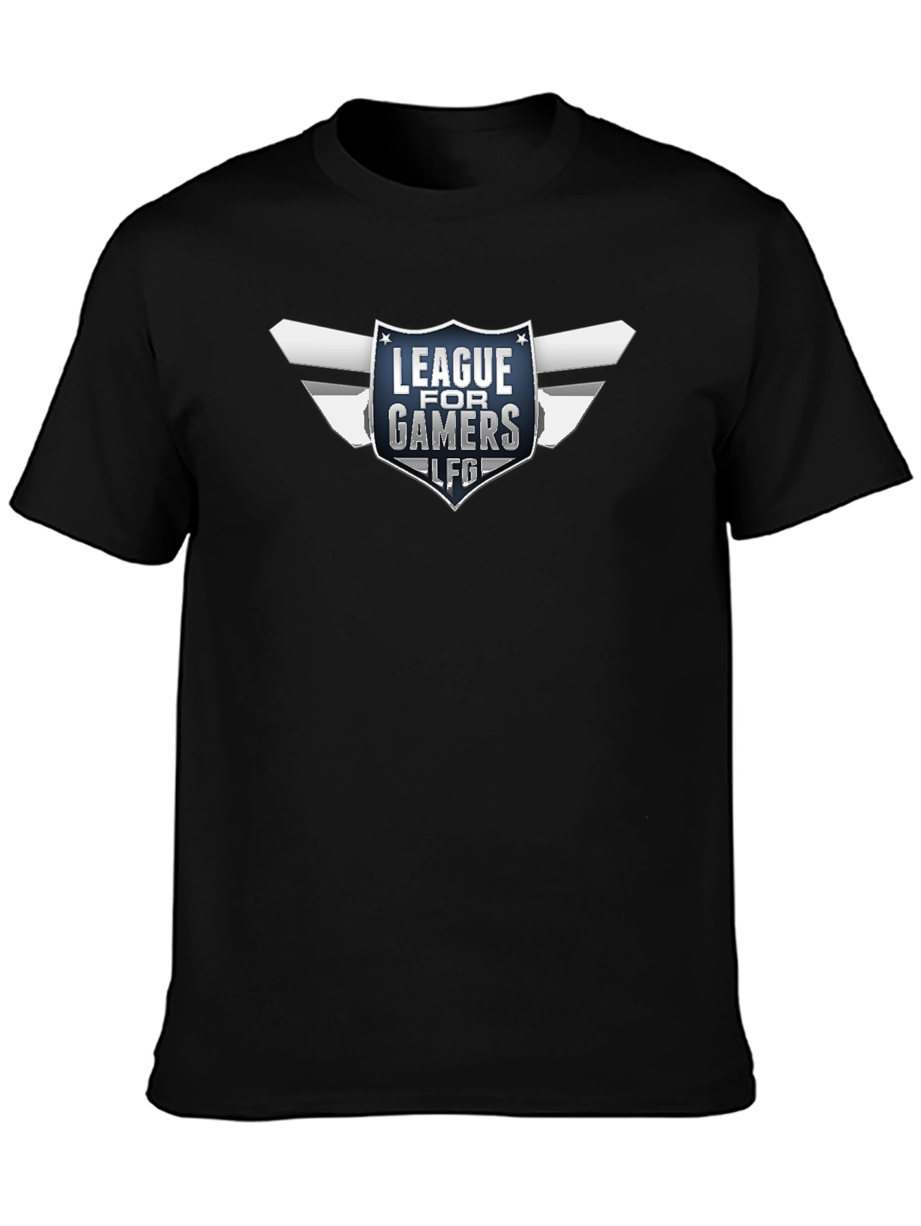 League for Gamers LFG Black T-Shirt