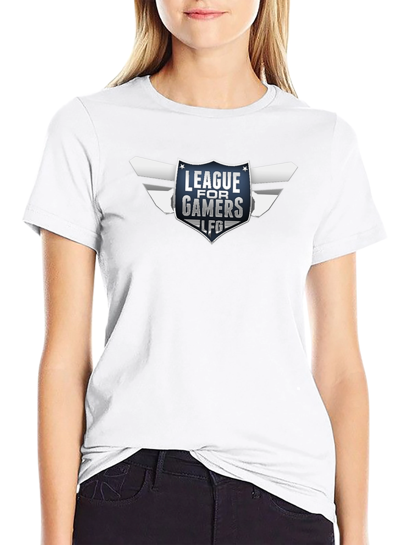 League for Gamers LFG Black T-Shirt