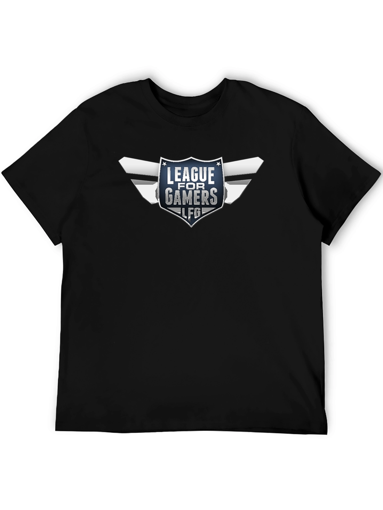 League for Gamers LFG Black T-Shirt