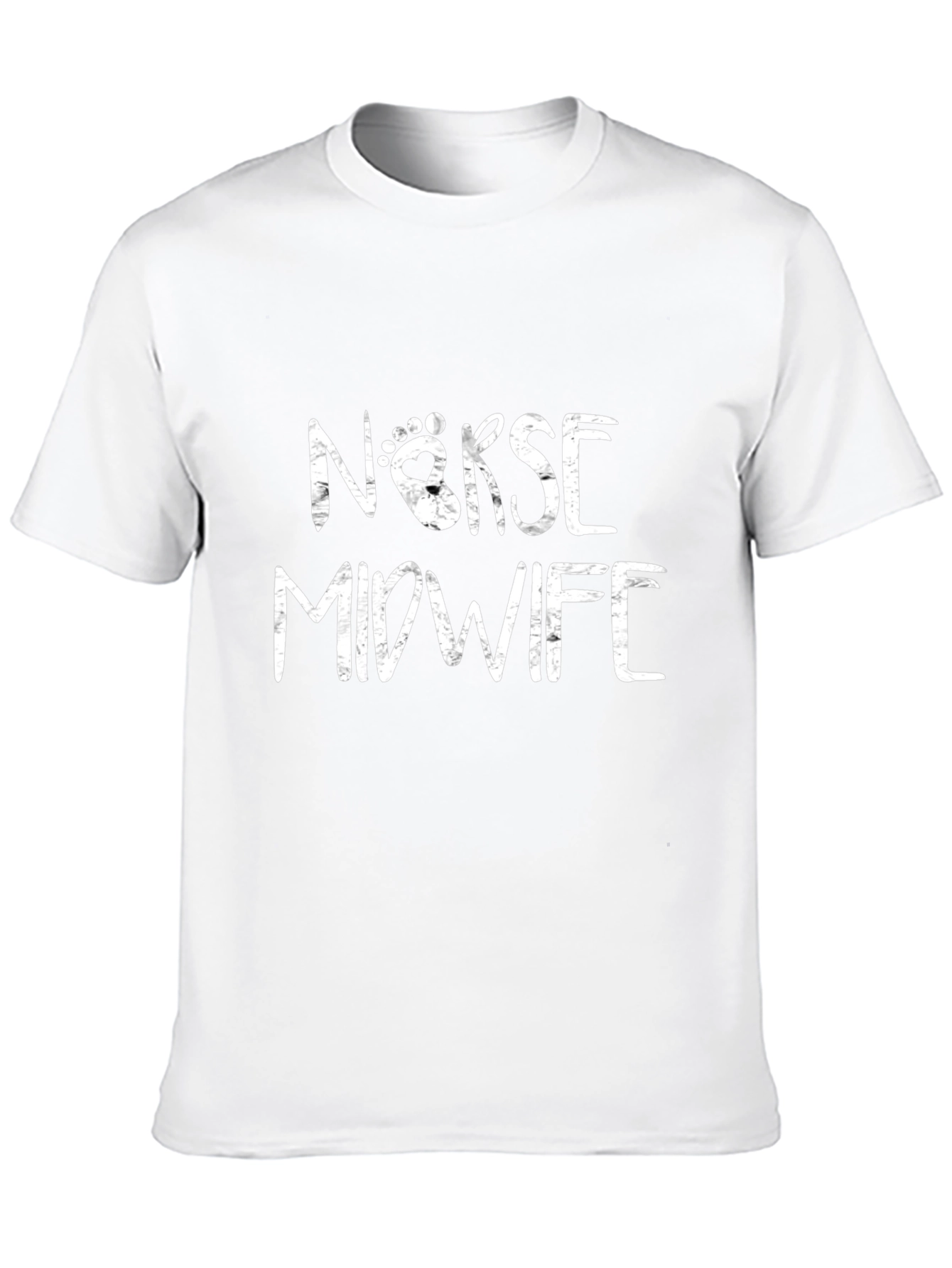Norse Midwife T-Shirt - Black Cotton Tee