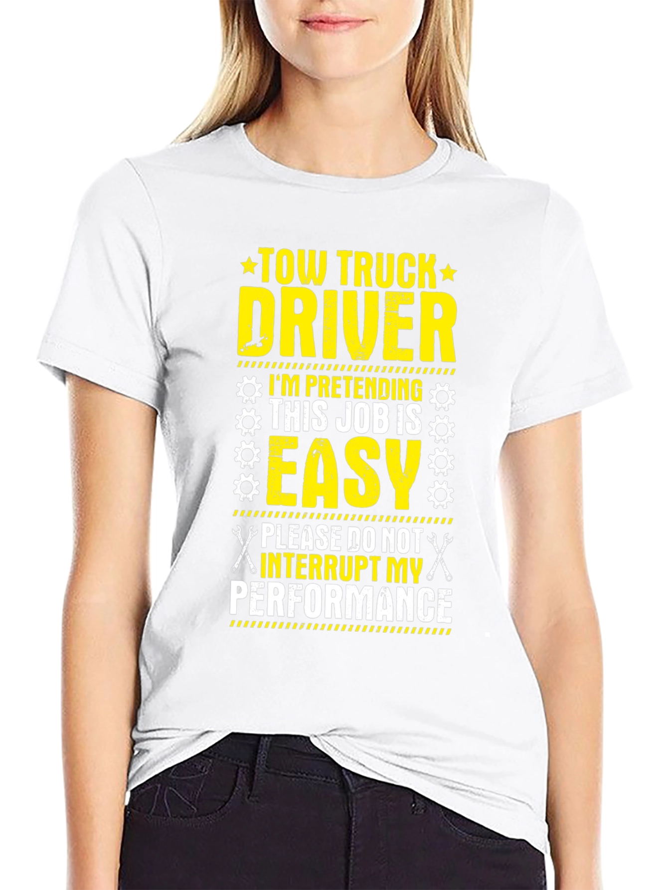 Tow Truck Driver Funny Job T-Shirt