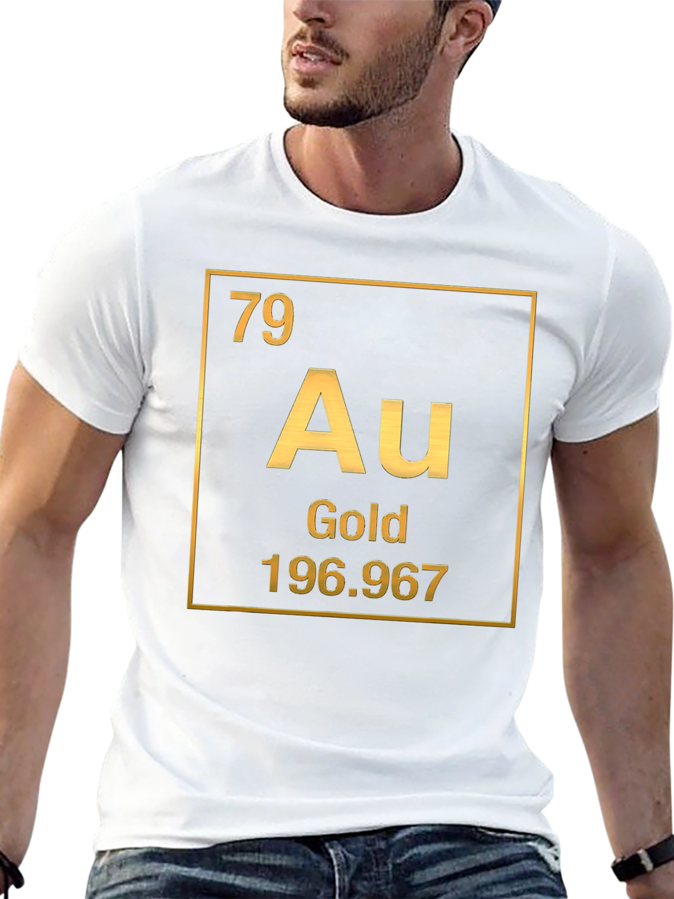 Gold Element Periodic Table T-Shirt