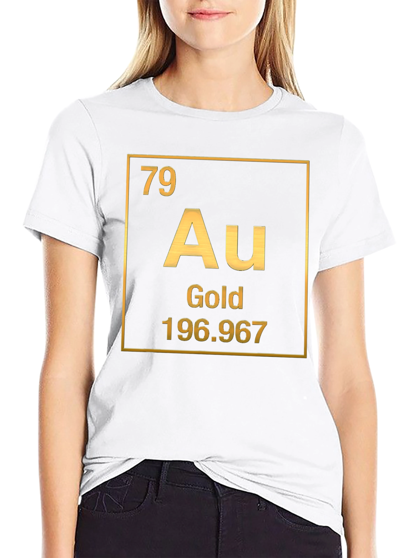 Gold Element Periodic Table T-Shirt