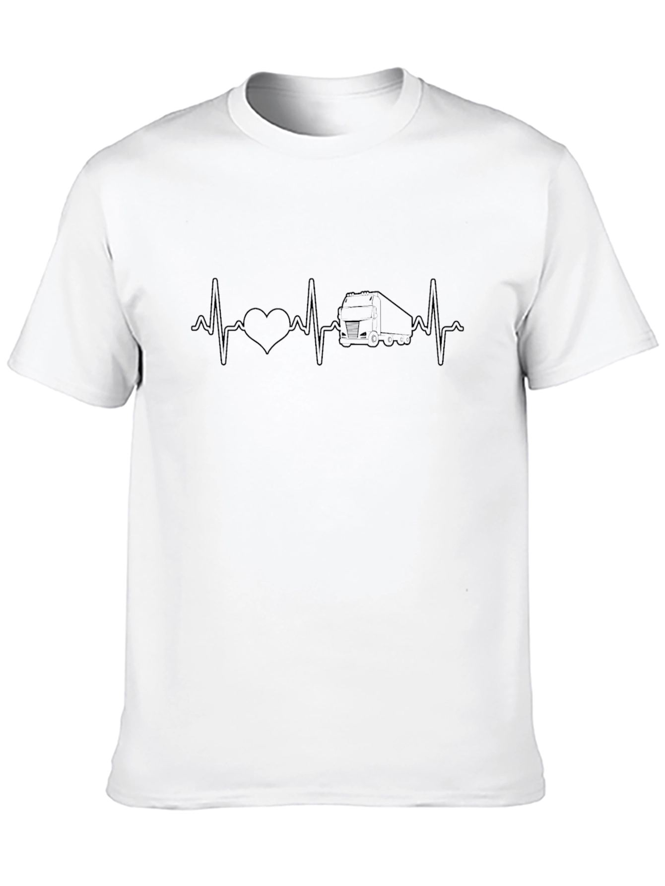Garbage Truck Heartbeat T-Shirt
