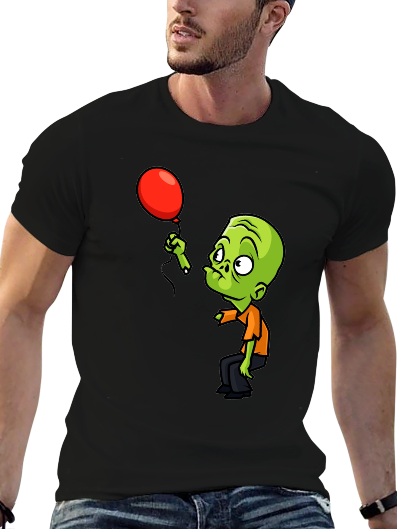 Zombie Boy Balloon T-Shirt