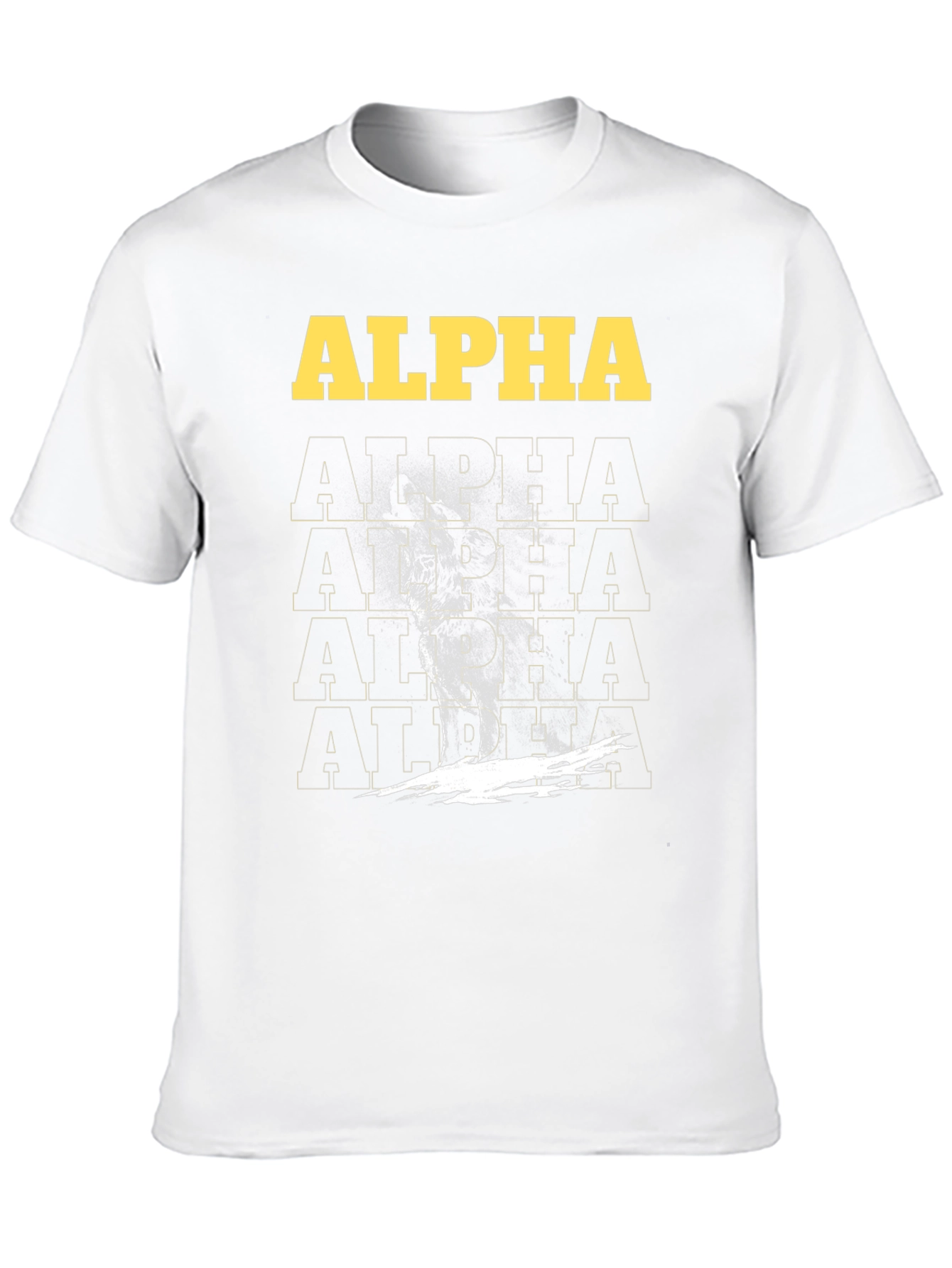 Alpha Wolf Graphic Tee - Bold Statement Shirt
