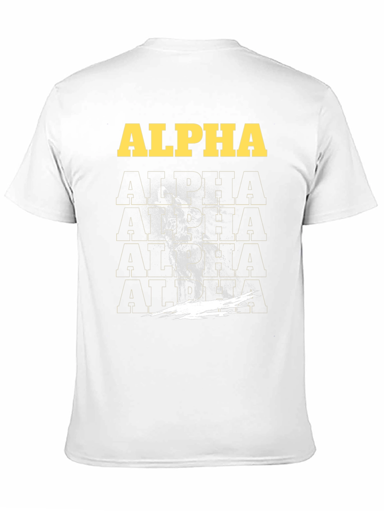 Alpha Wolf Graphic Tee - Bold Statement Shirt