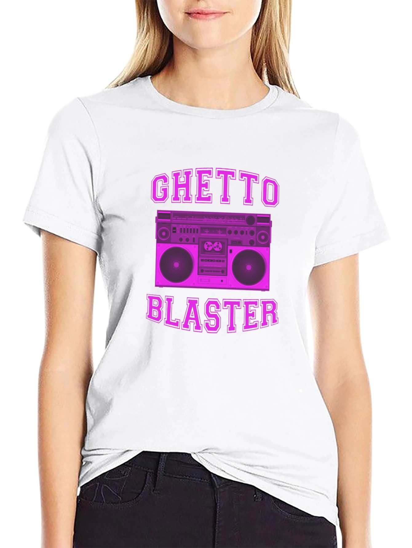 Ghetto Blaster Graphic T-Shirt