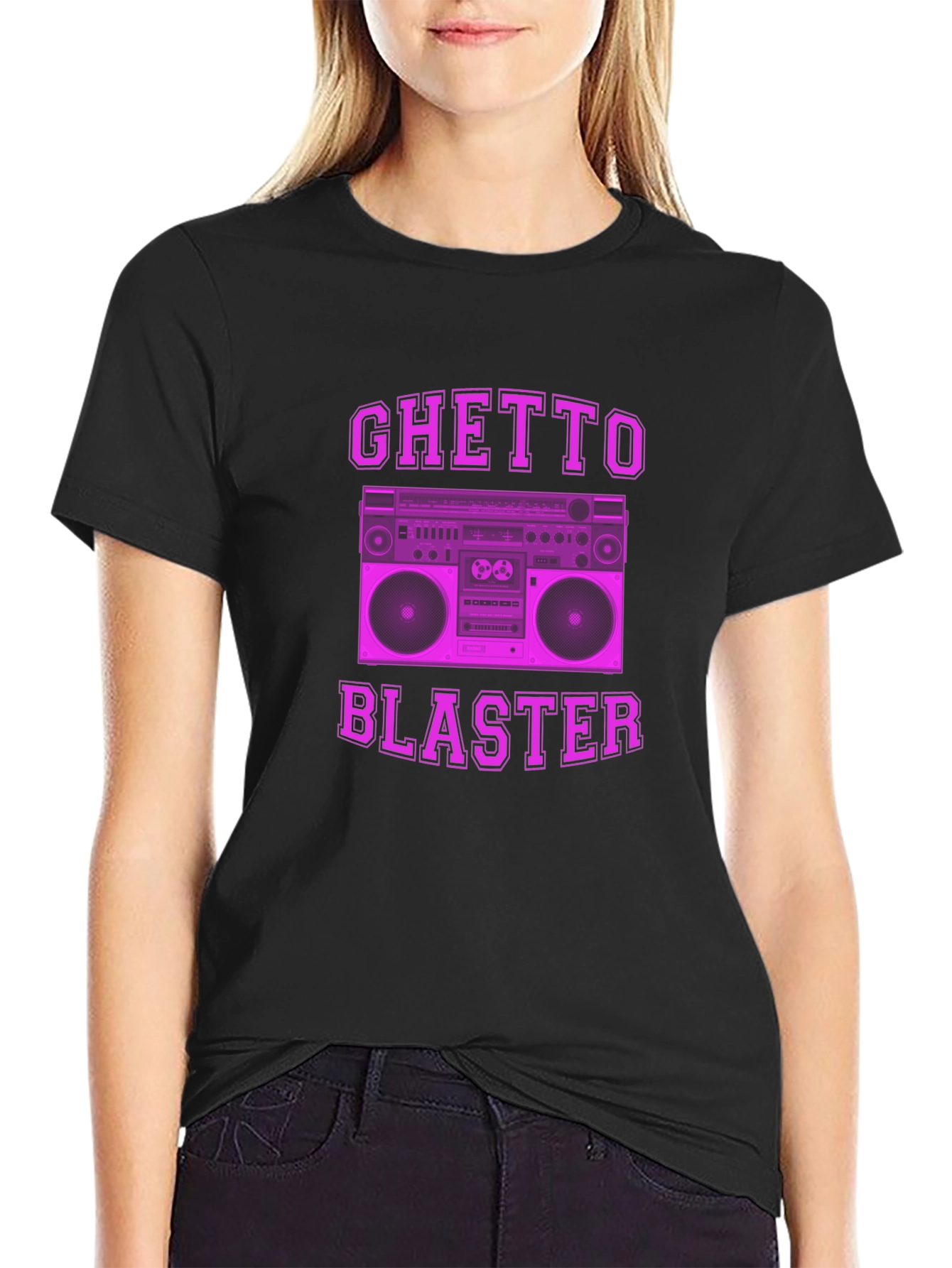 Ghetto Blaster Graphic T-Shirt