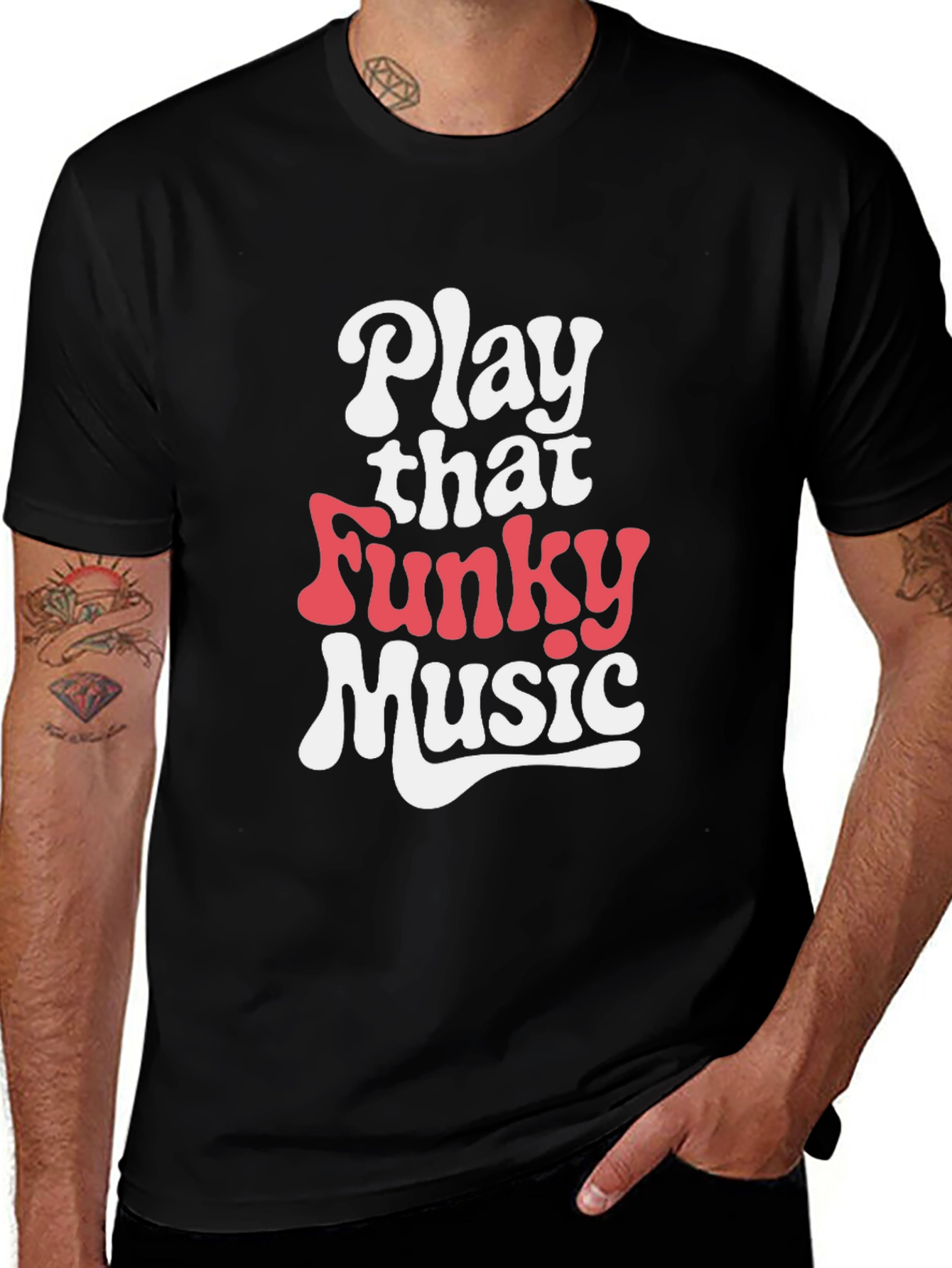 Play That Funky Music Graphic Tee