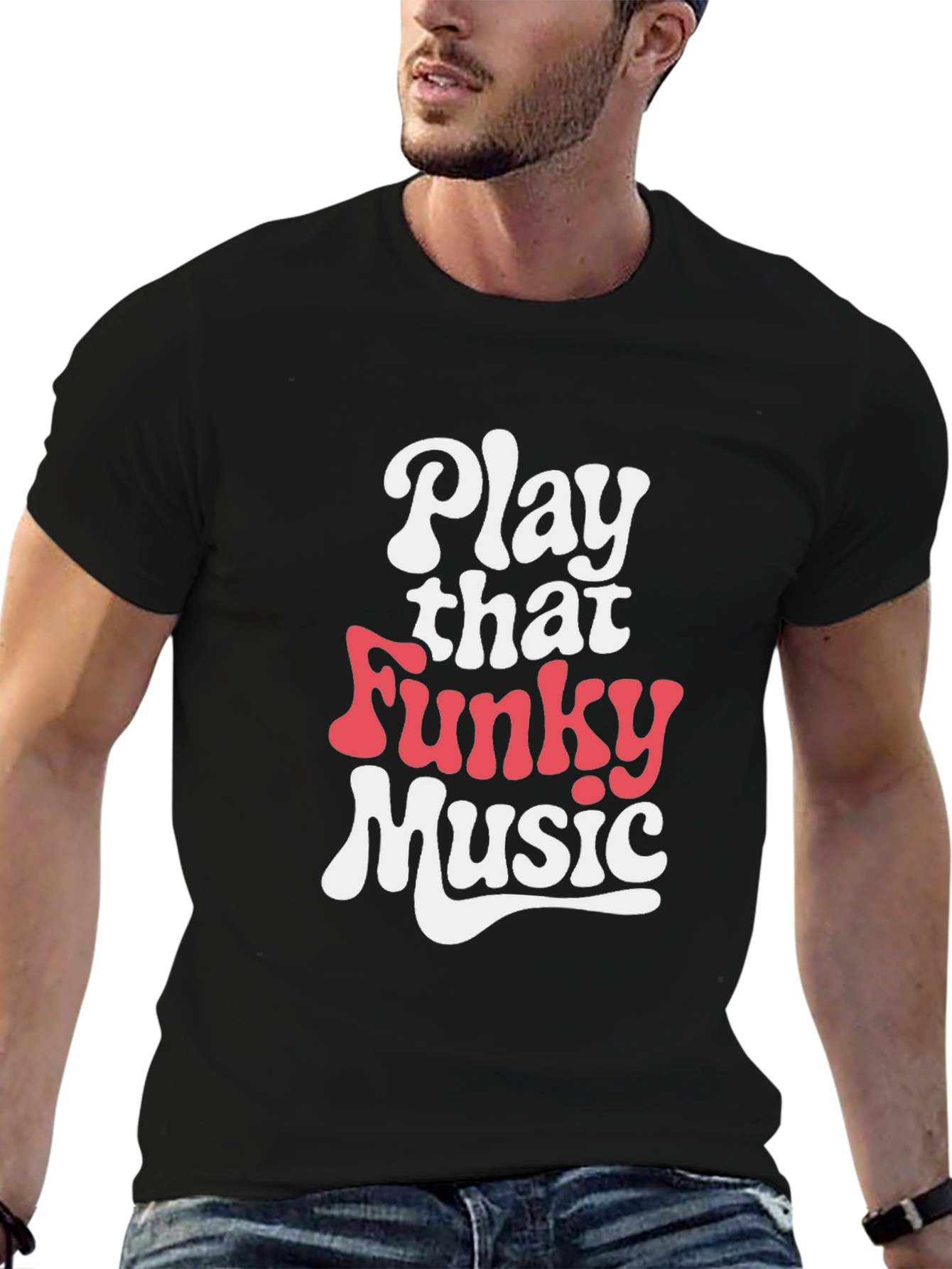 Play That Funky Music Graphic Tee