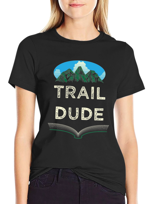 Trail Dude Graphic Tee - Mountain Adventure